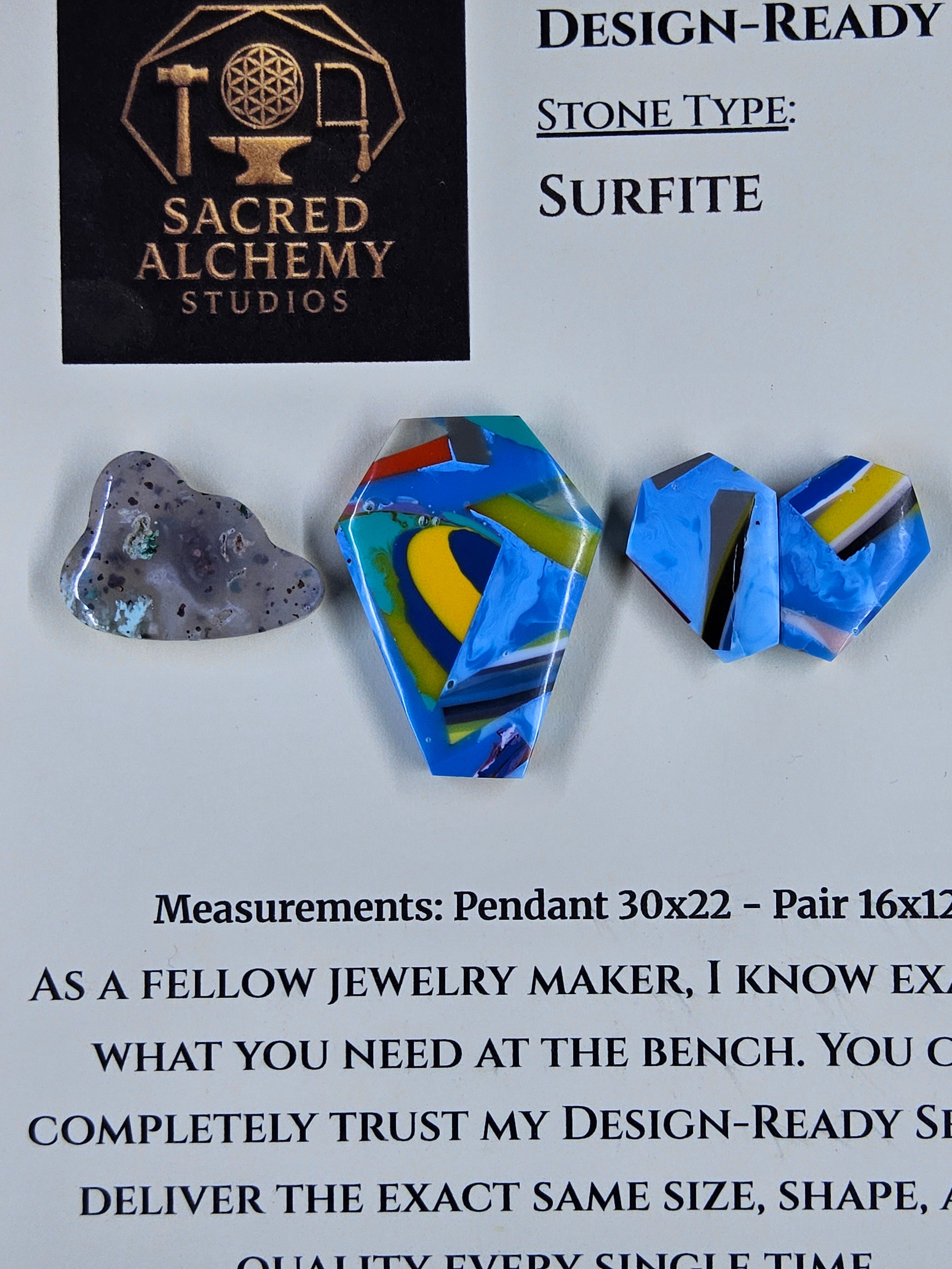Coffin Shape - Surfite - Design-Ready Set by Sacred Alchemy Studios