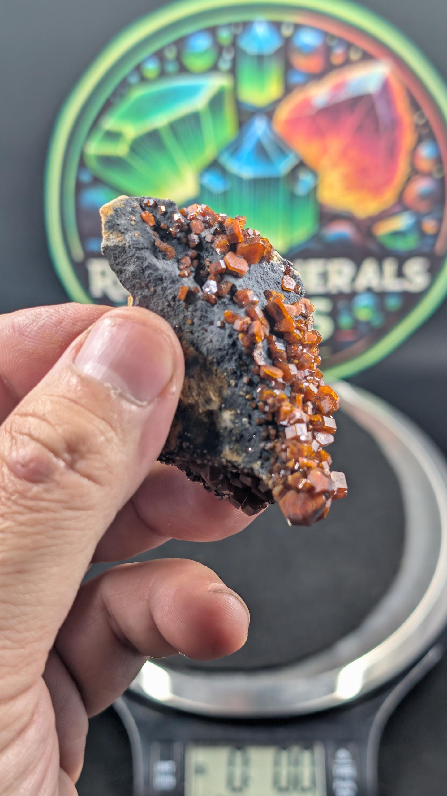 Vanadinite - Morocco - Mibladen