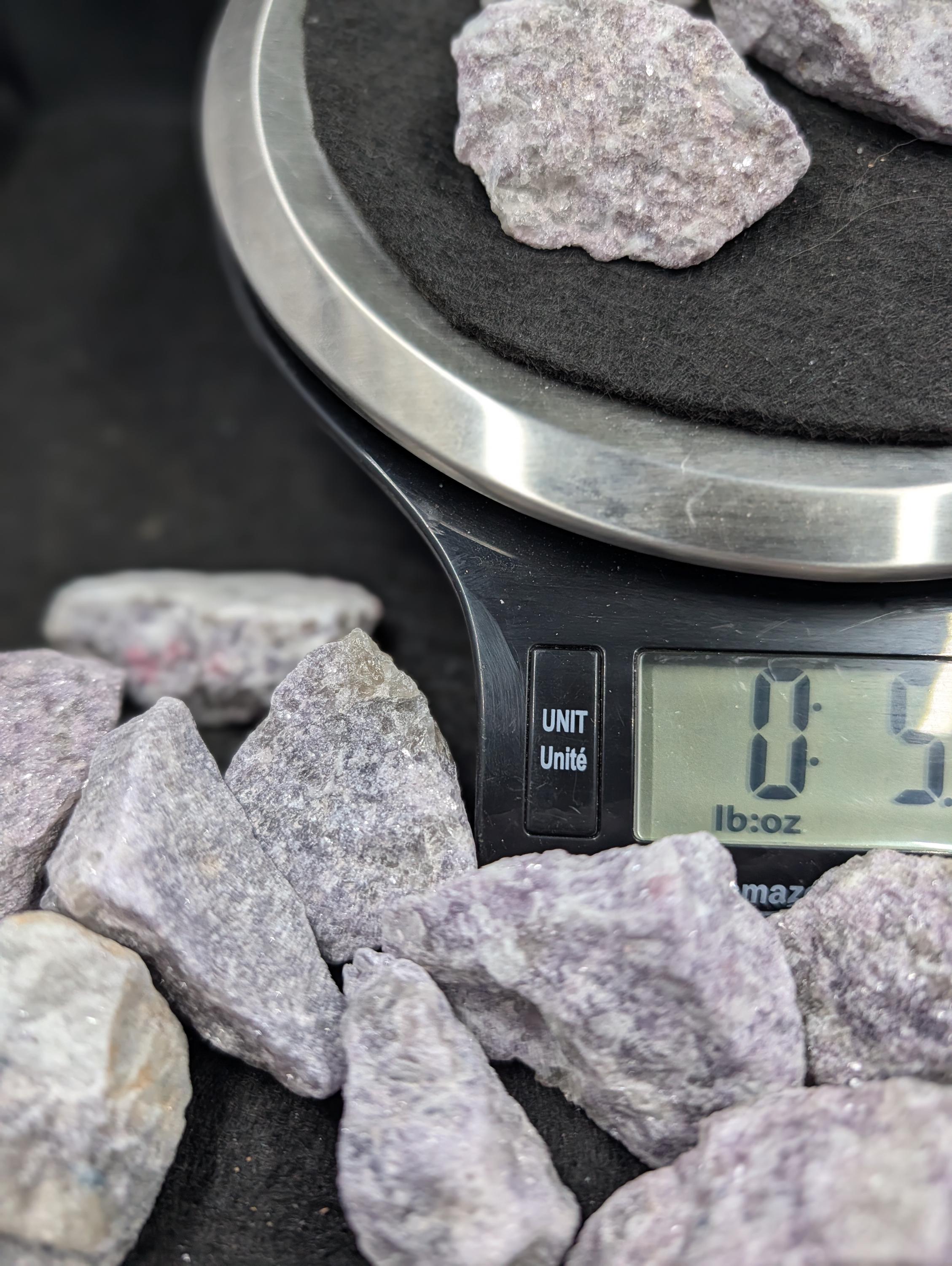 Lepidolite - India - Small Pieces - 100g lot - Soft Purple Mica Shimmer by Sacred Alchemy Studios