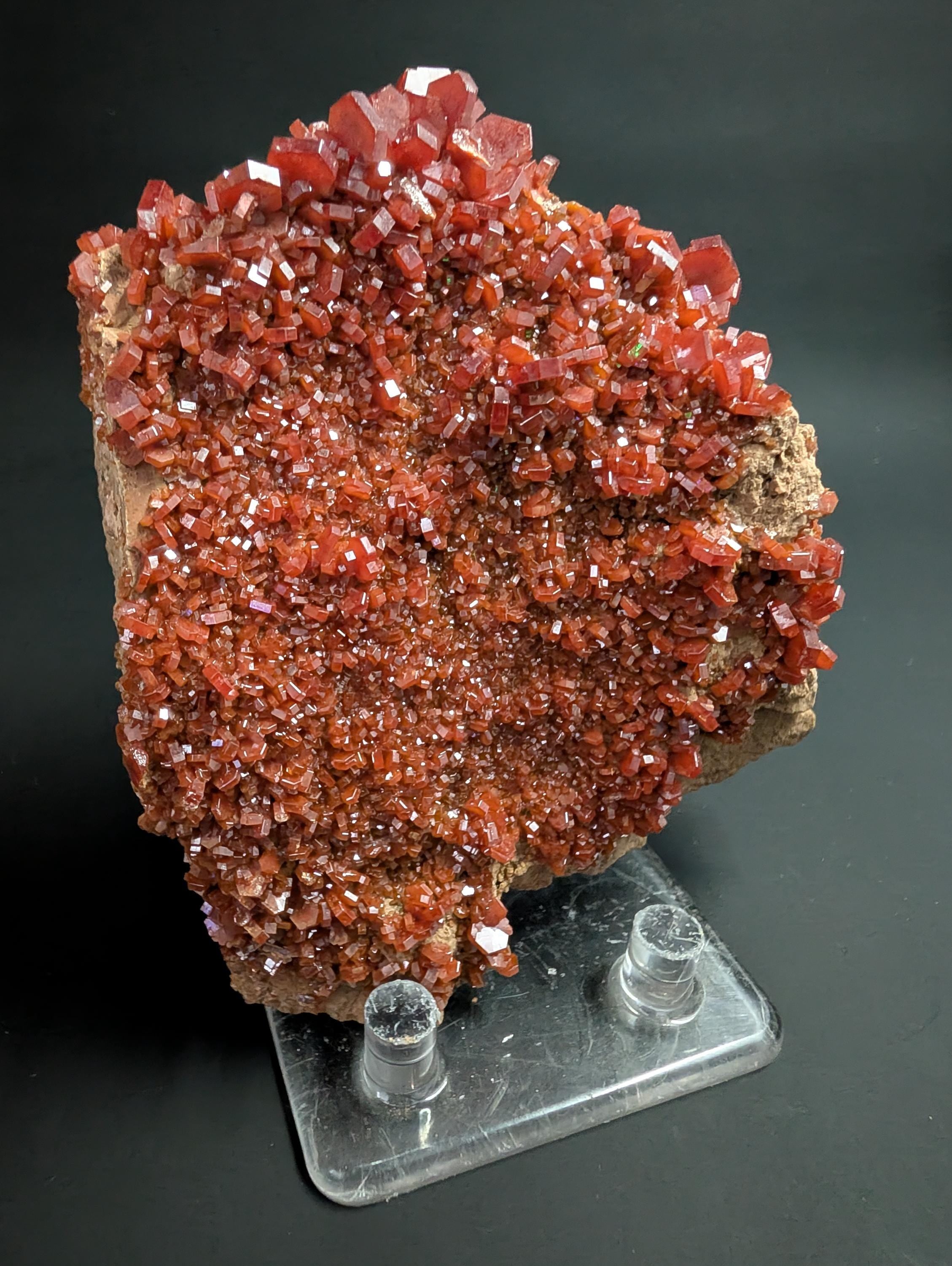 Vanadinite - Morocco - Mibladen - Extra-Large – Museum-Grade - 289 grams by Sacred Alchemy Studios