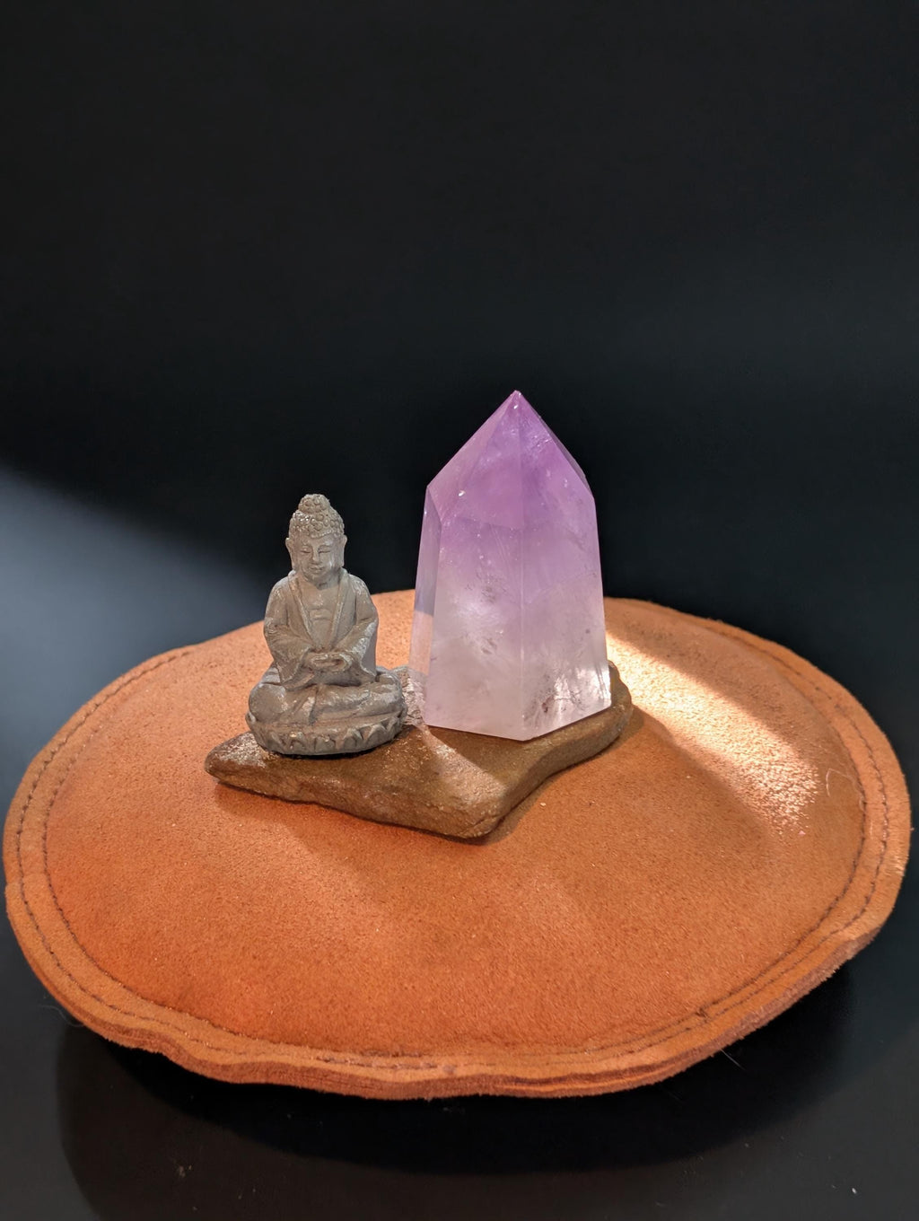 Amethyst Tower – Natural Crystal Point – Deep Purple Hues