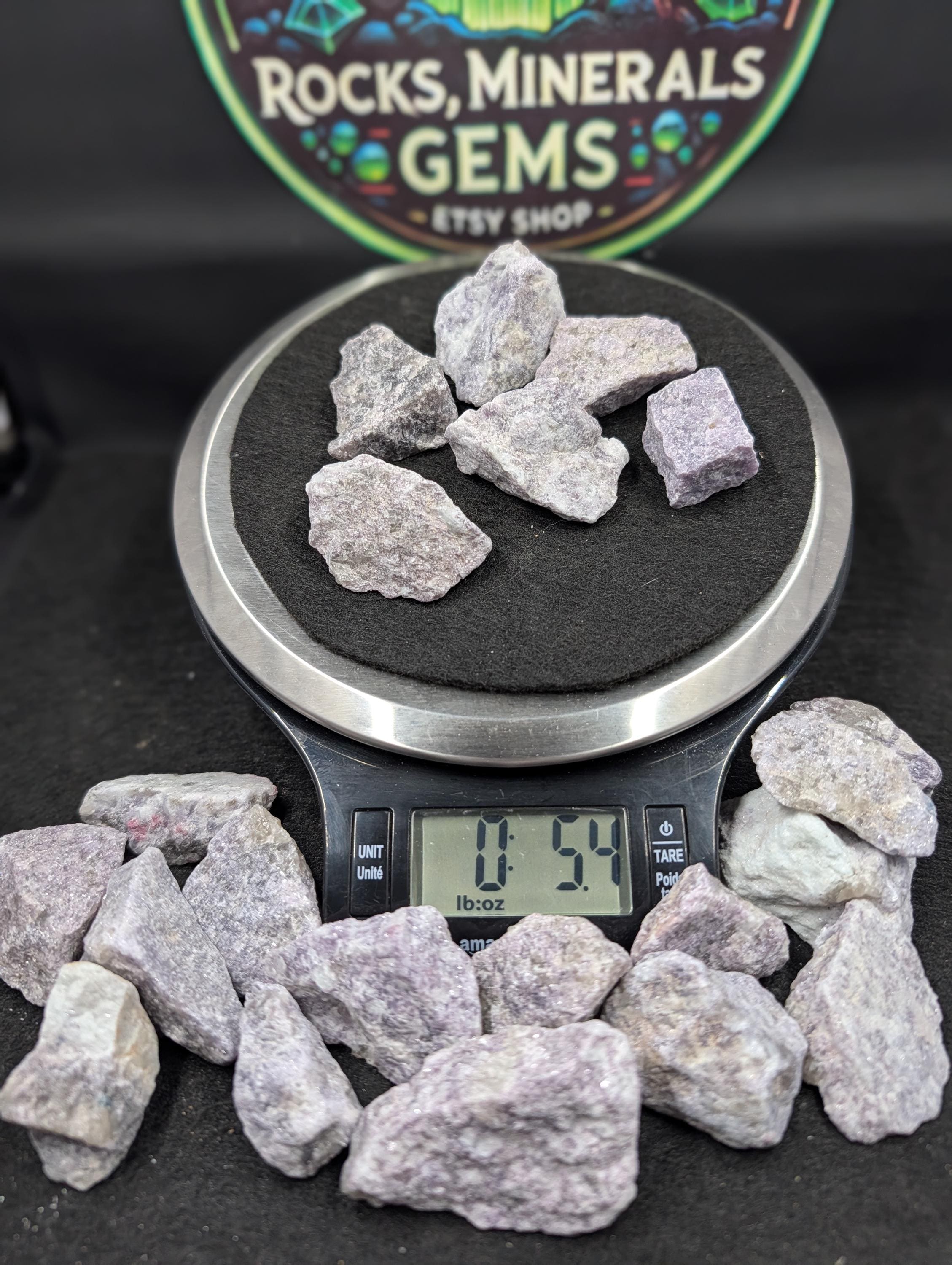 Lepidolite - India - Small Pieces - 100g lot - Soft Purple Mica Shimmer by Sacred Alchemy Studios