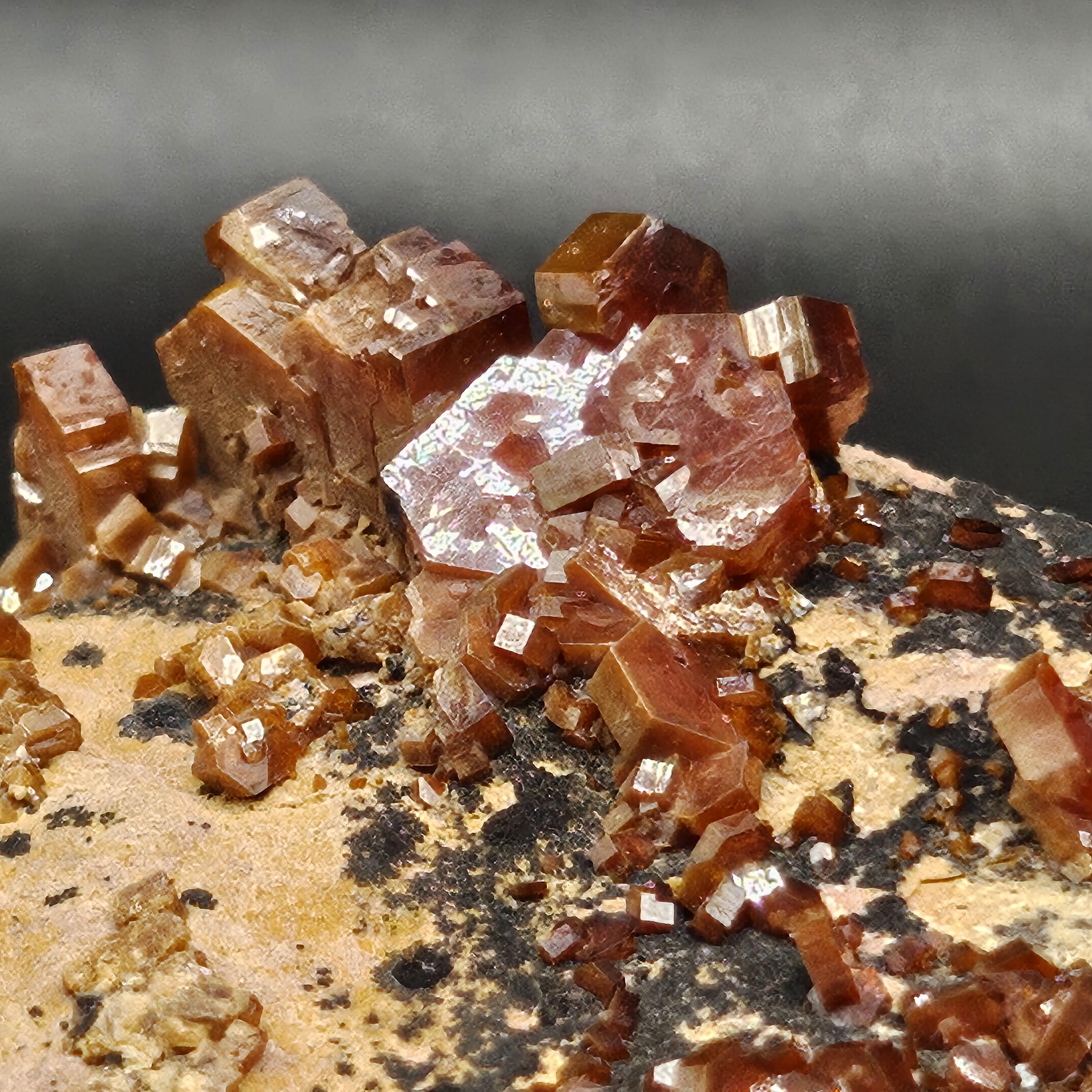Vanadinite - Morocco - Mibladen