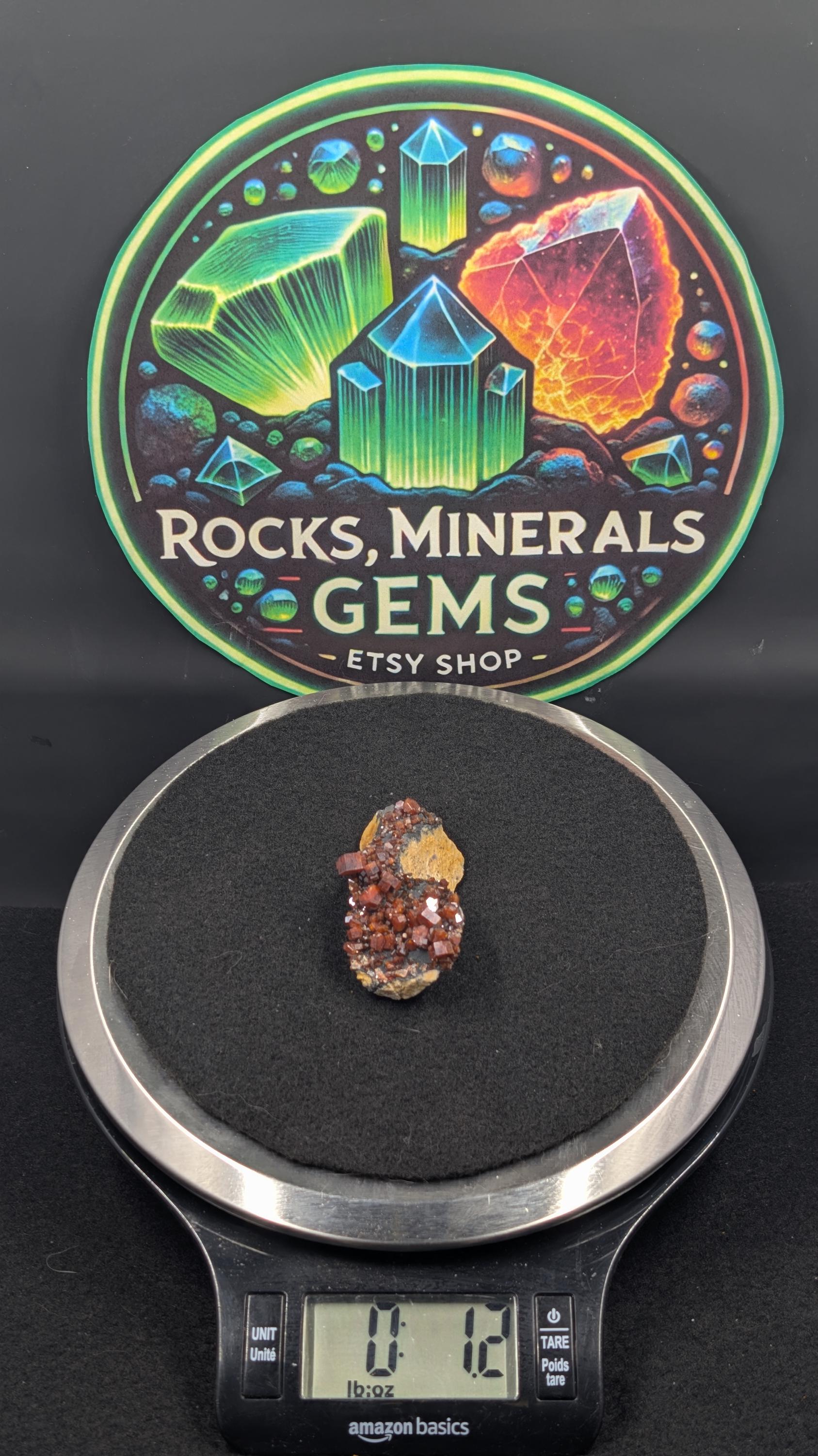 Vanadinite - Morocco - Mibladen by Sacred Alchemy Studios