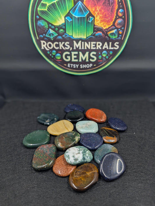 Worry Stones – Polished - Natural Hand-Carved Stones