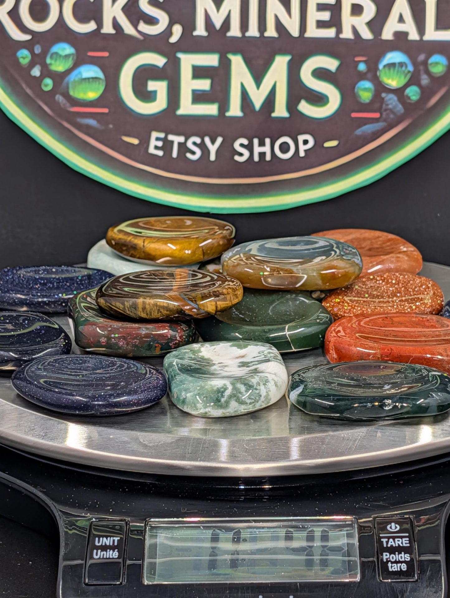 Worry Stones – Polished - Natural Hand-Carved Stones