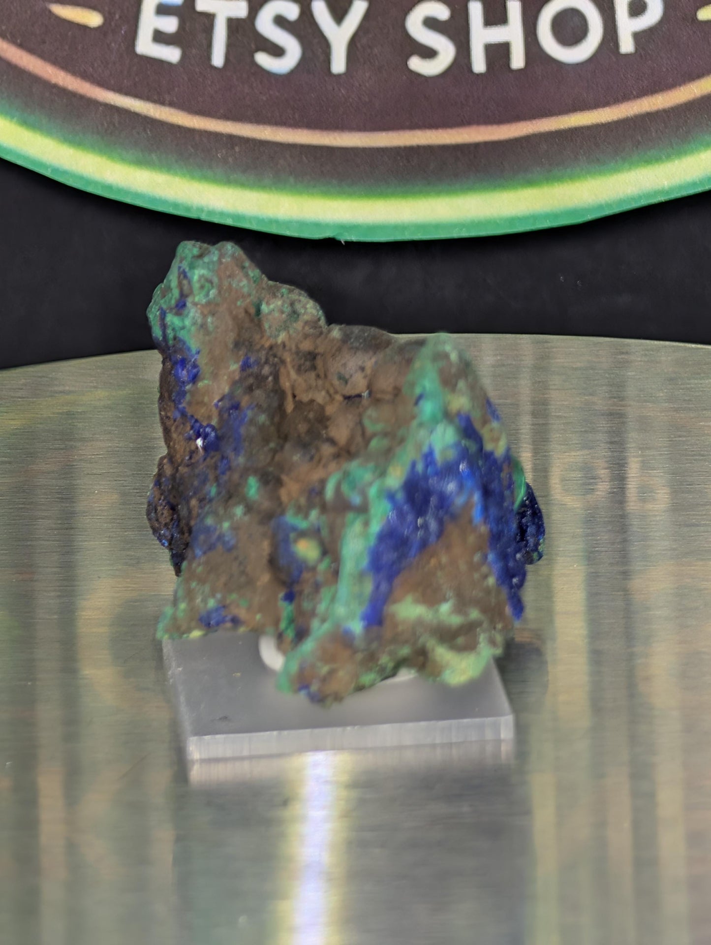 Azurite and Malachite – Morenci Mine, Greenlee County, Arizona