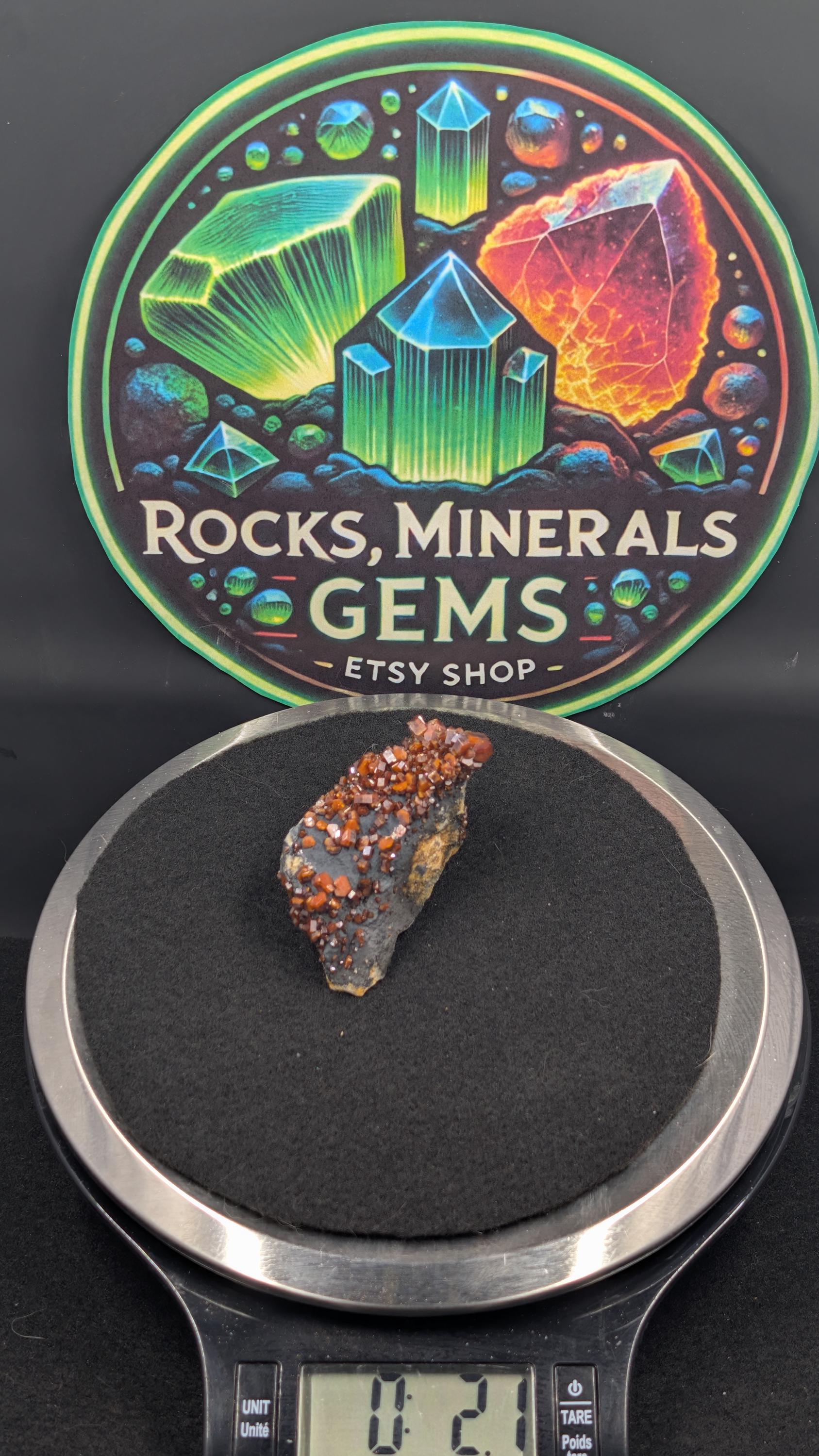 Vanadinite - Morocco - Mibladen by Sacred Alchemy Studios