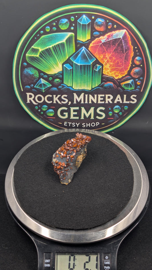 Vanadinite - Morocco - Mibladen