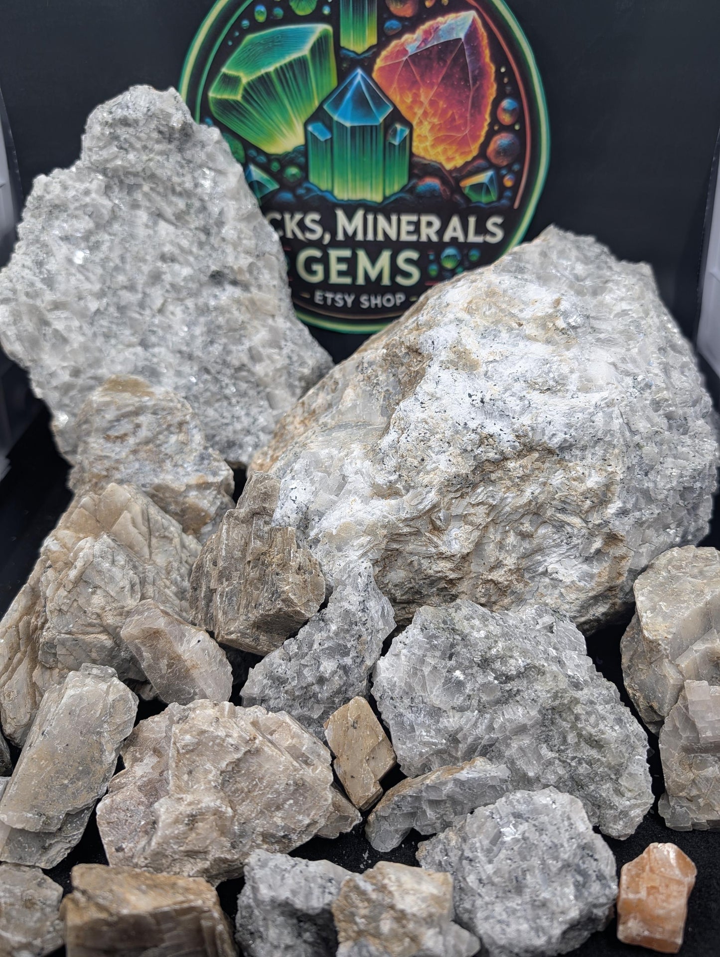 Calcite - Franklin, NJ - Calcite Only- 450g