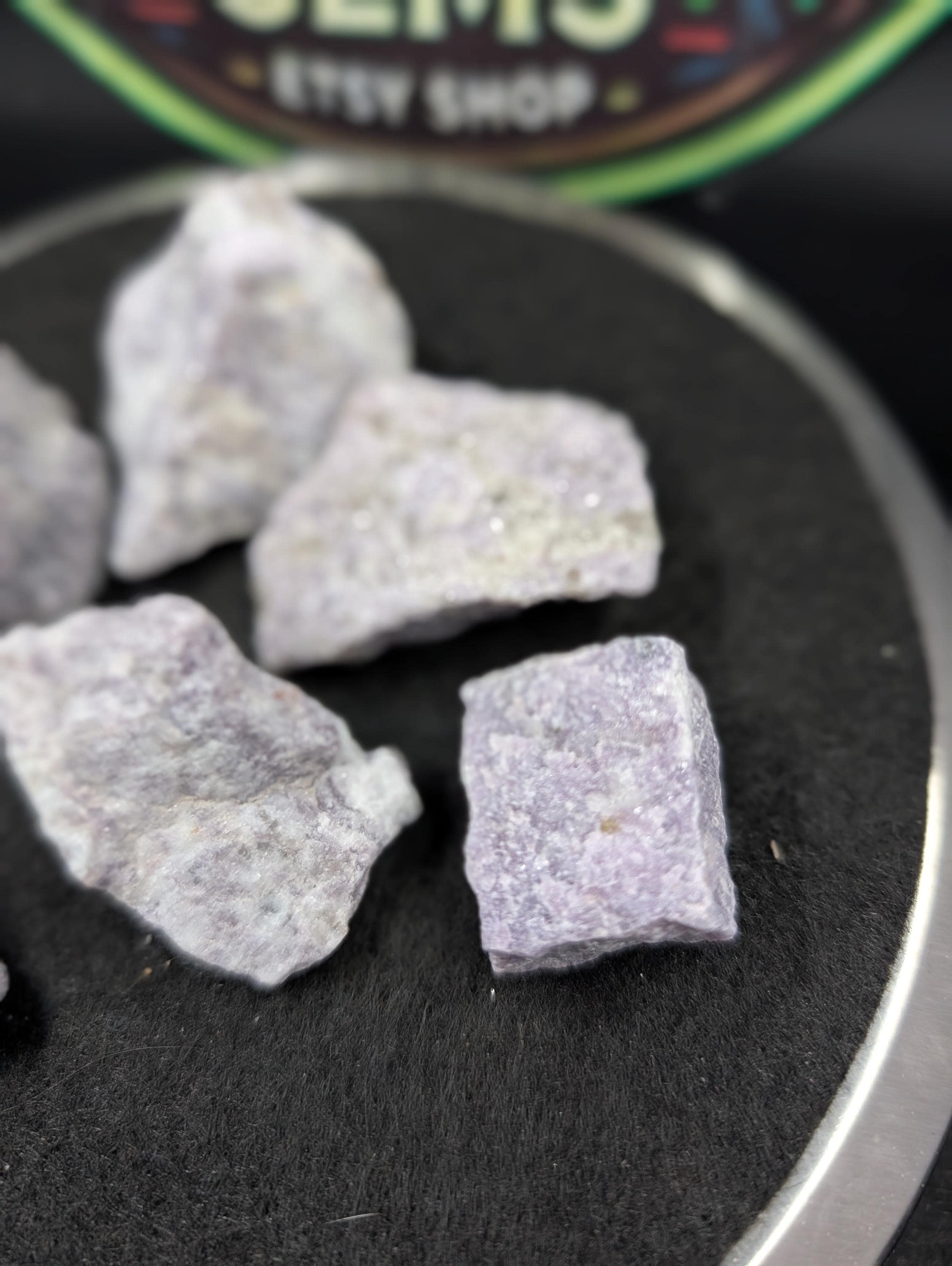 Lepidolite - India - Small Pieces - 100g lot - Soft Purple Mica Shimmer by Sacred Alchemy Studios
