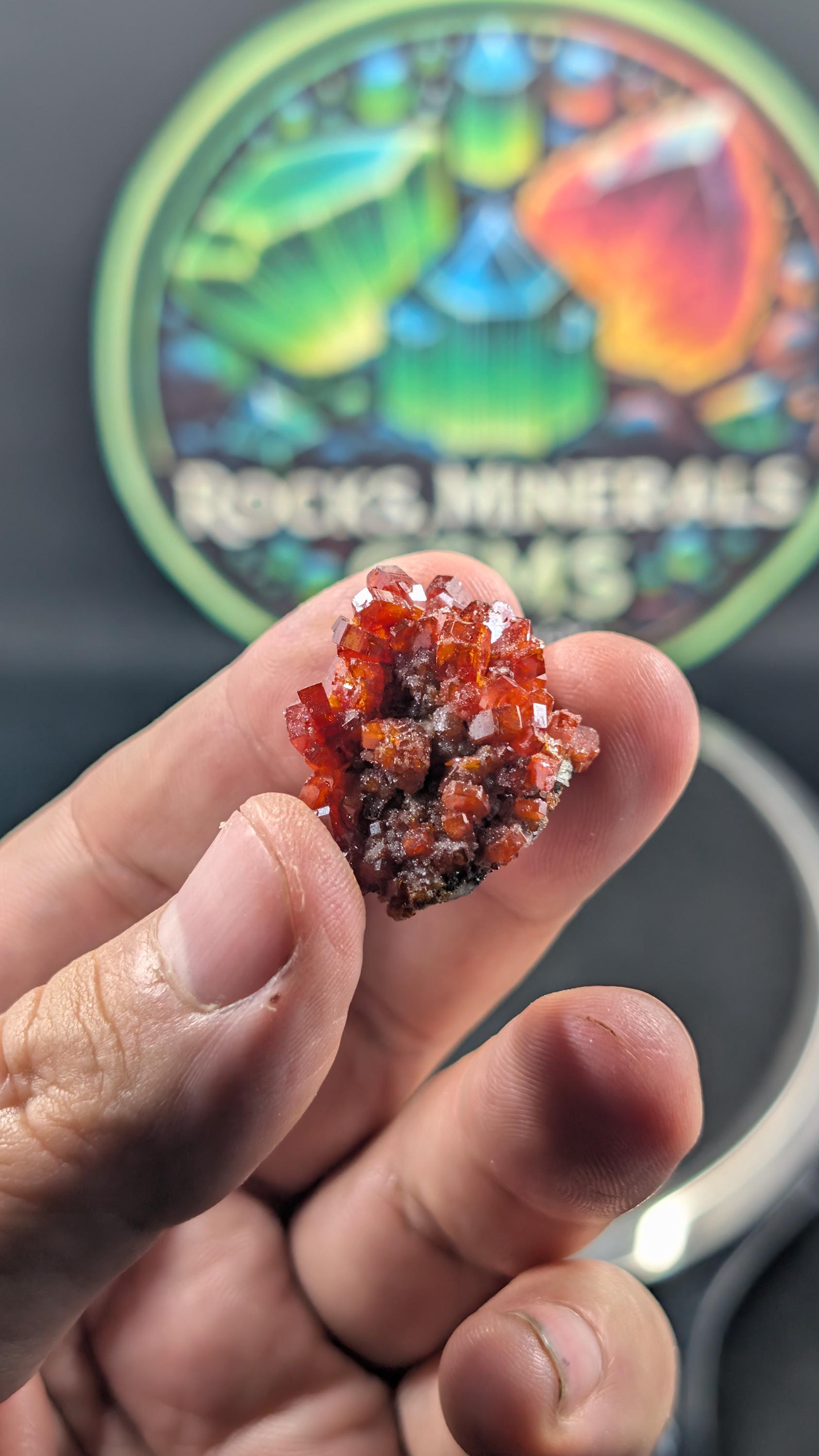 Vanadinite - Morocco - Mibladen - Wire Wrap ? Pictures Do not do it Justice!!! by Sacred Alchemy Studios