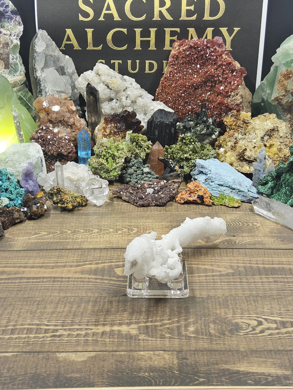 Aragonite - Mined in Chihuahua, Mexico - Natural Cave Formation - Coral-Like Specimen