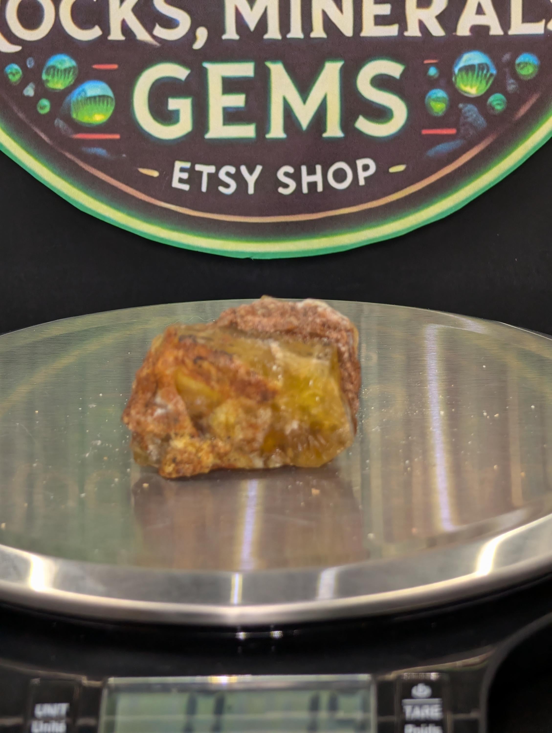 Yellow Opal – Natural Stone from Tanzania - 50g by Sacred Alchemy Studios