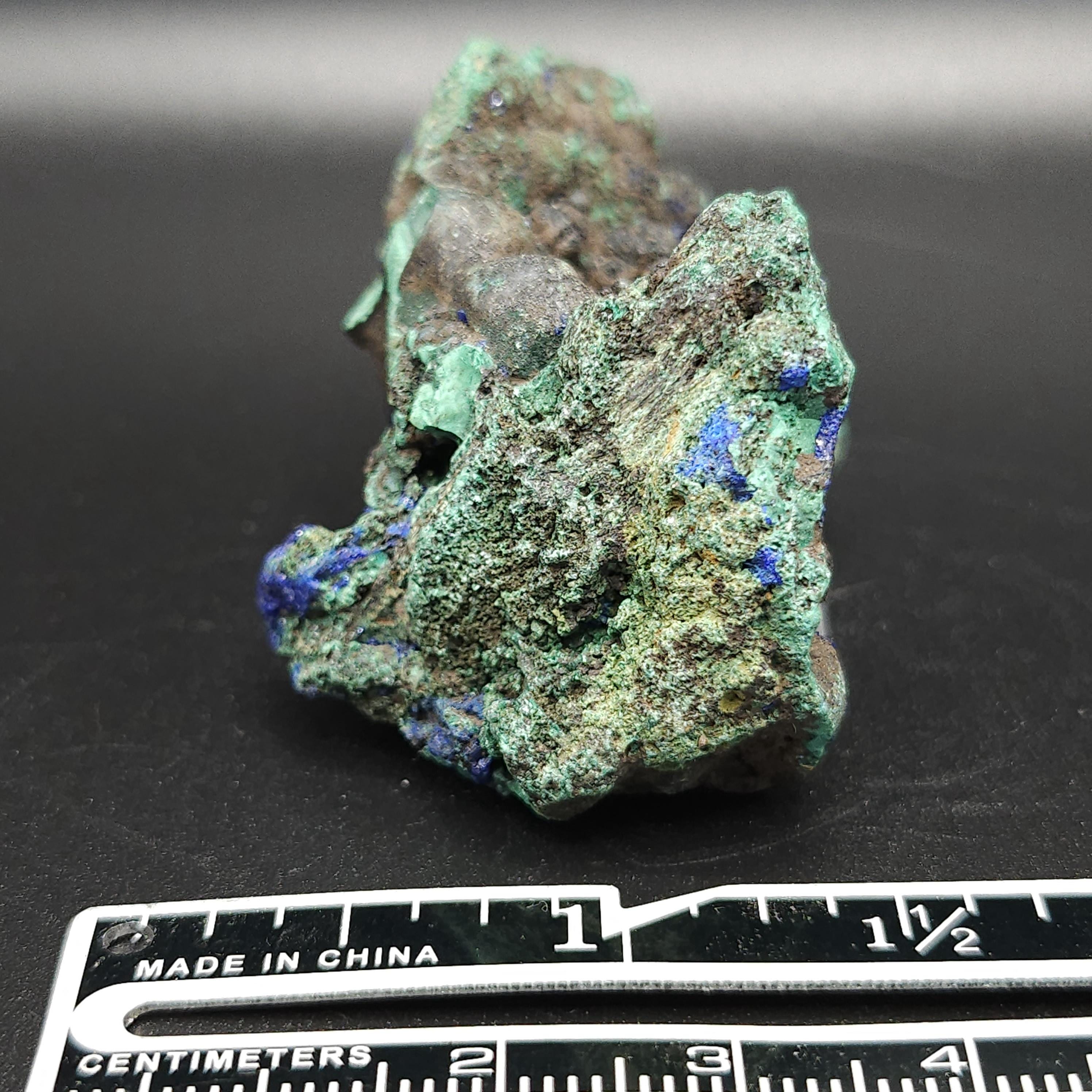 Azurite and Malachite – Morenci Mine, Greenlee County, Arizona by Sacred Alchemy Studios