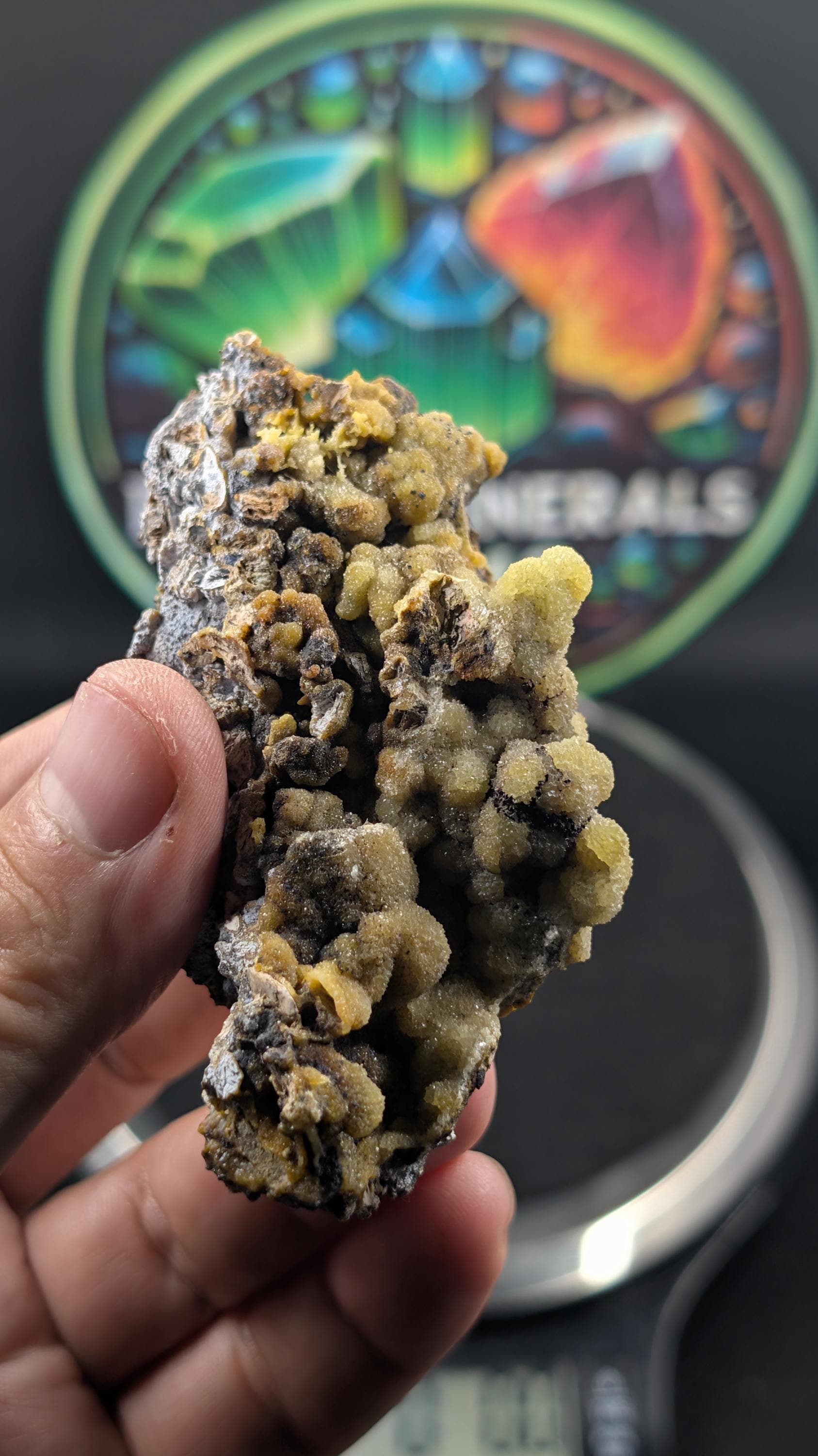 Zincite – Palmerton, Carbon County, Pennsylvania – Classic UV-Reactive Specimen by Sacred Alchemy Studios