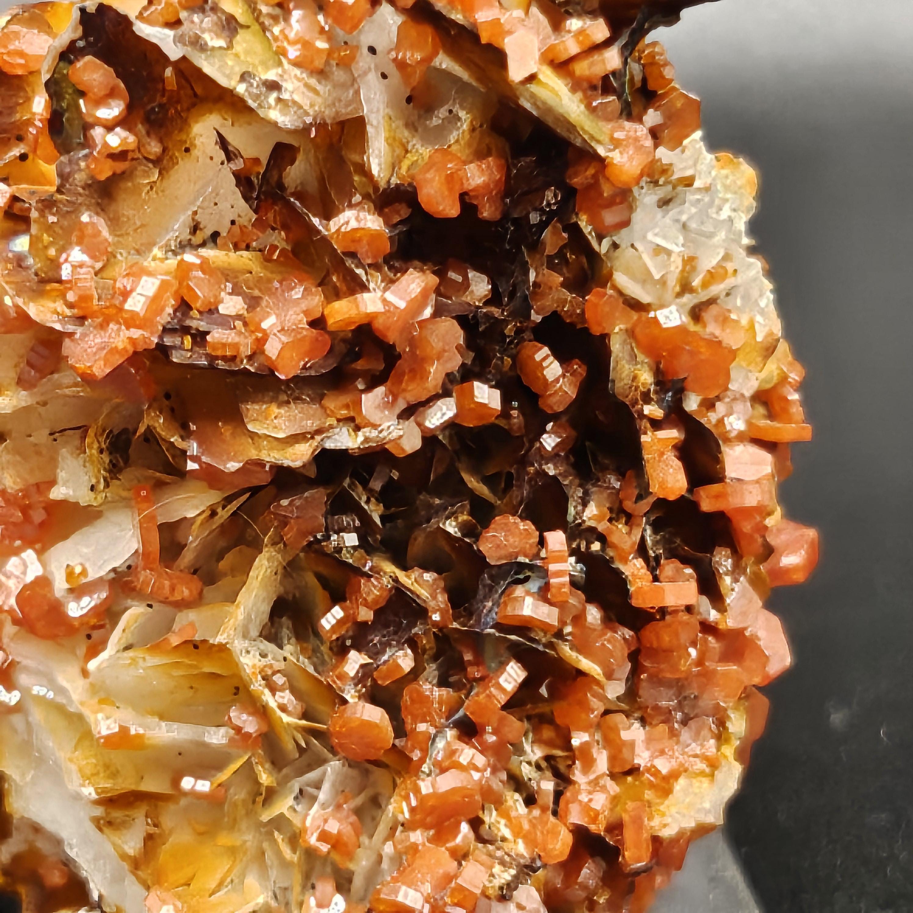 Vanadinite - Morocco - Mibladen by Sacred Alchemy Studios