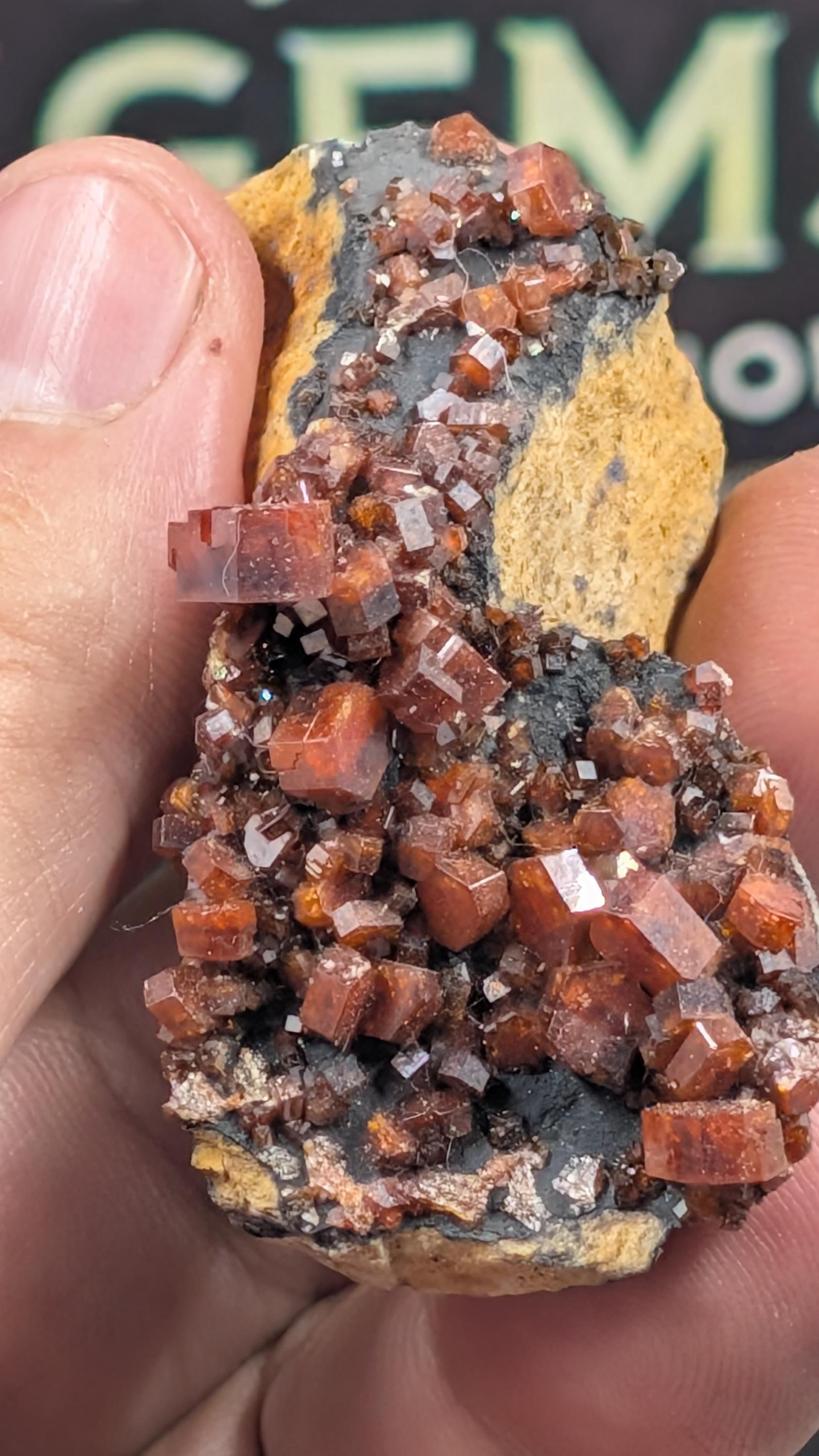 Vanadinite - Morocco - Mibladen by Sacred Alchemy Studios
