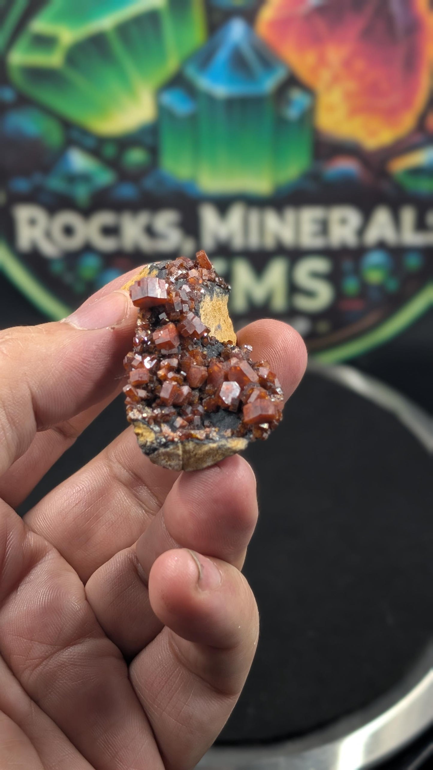 Vanadinite - Morocco - Mibladen