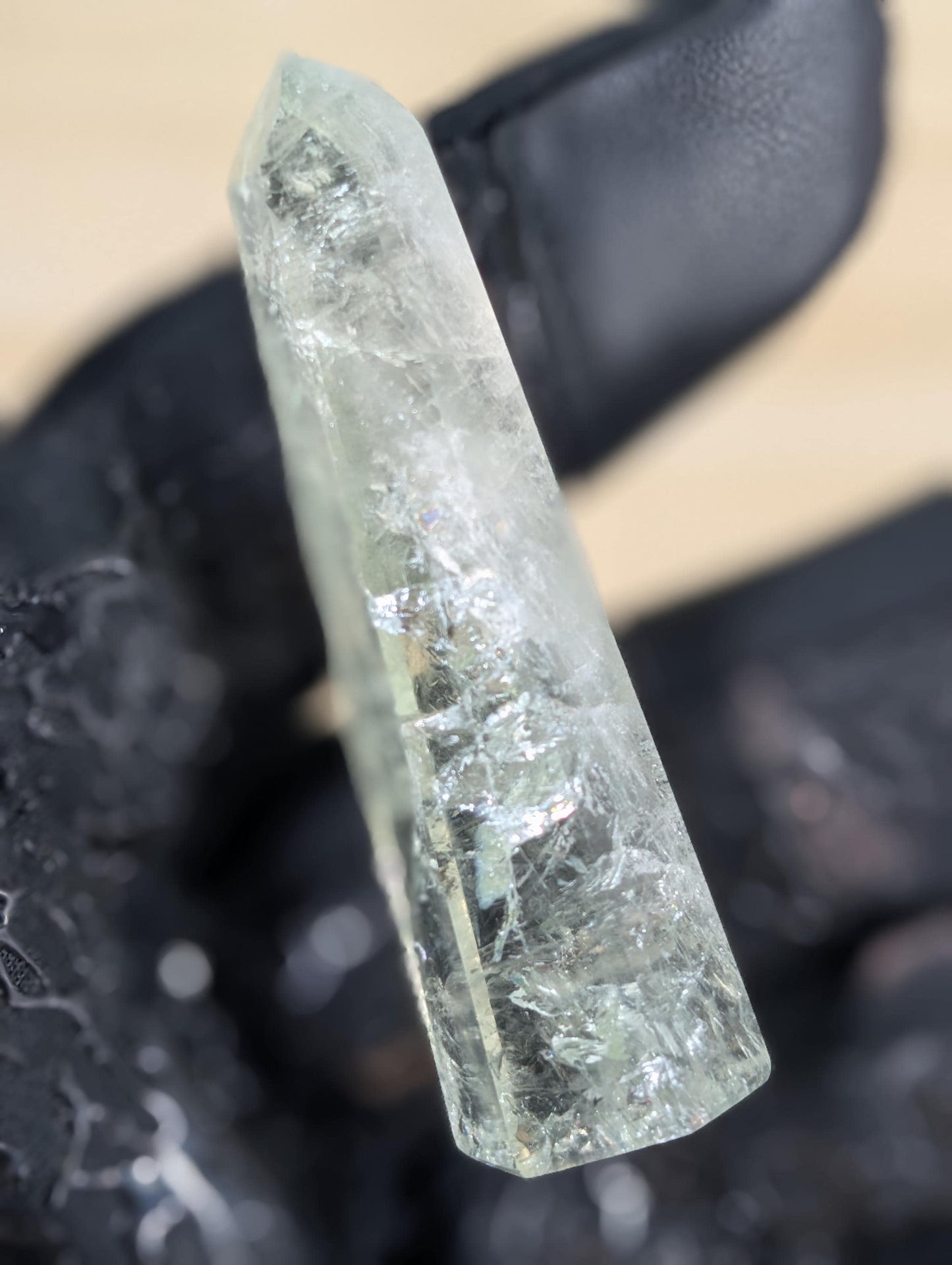 Prasiolite Towers - Minas Gerais, Brazil - Top-Quality High-Grade Specimens – 1 pc