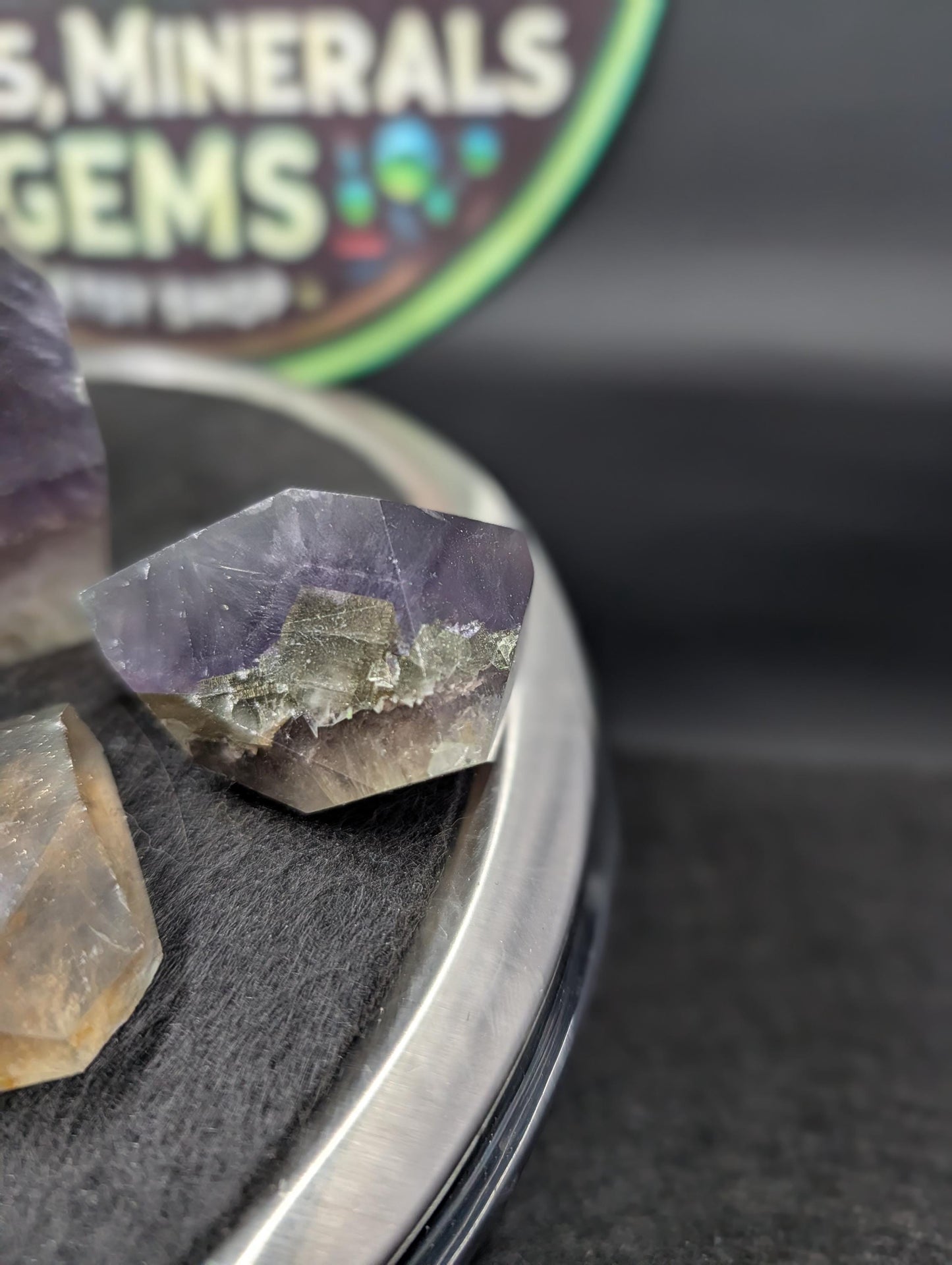 Fluorite - Phantom Fluorite - From Xianghualing Mines, China - 1 piece by Sacred Alchemy Studios