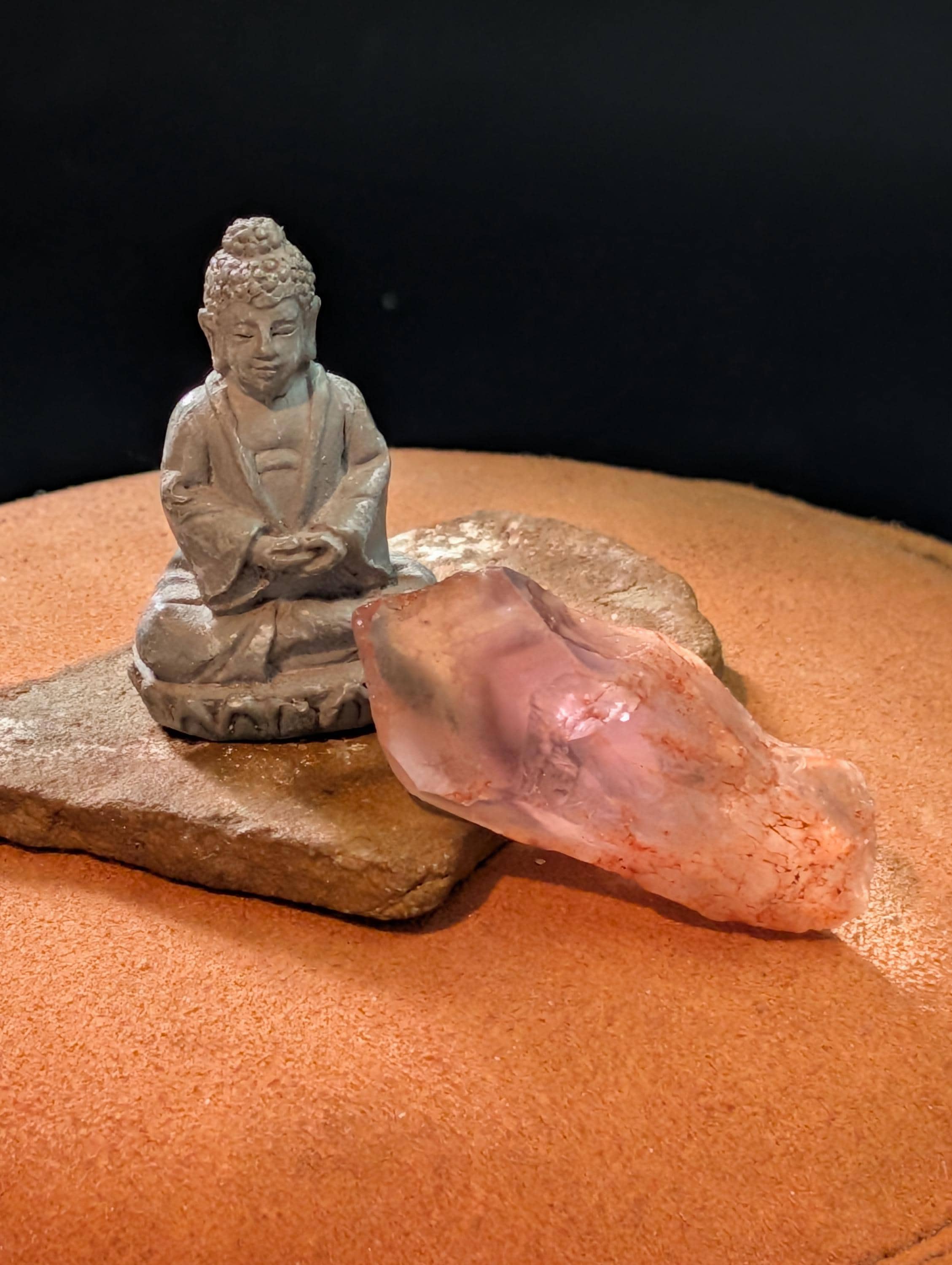Amethyst - Rwandan Chevron - Scepter – Natural Purple and White Banding by Sacred Alchemy Studios