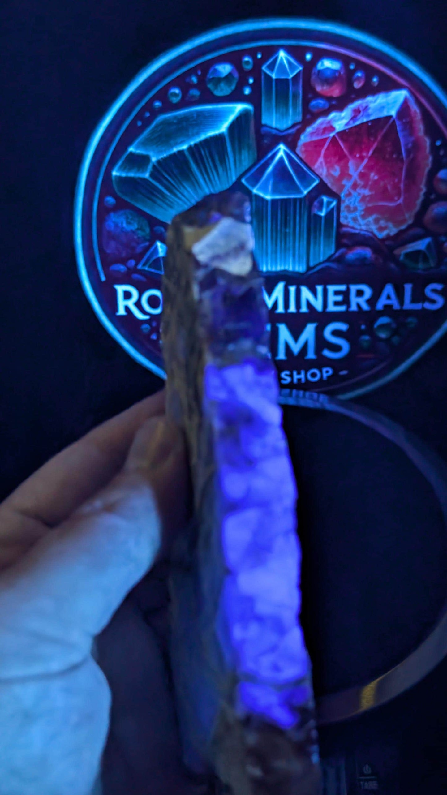 Fluorite Slab – Mexico – Durango – Polished Multi-Color Vein Section - Slab