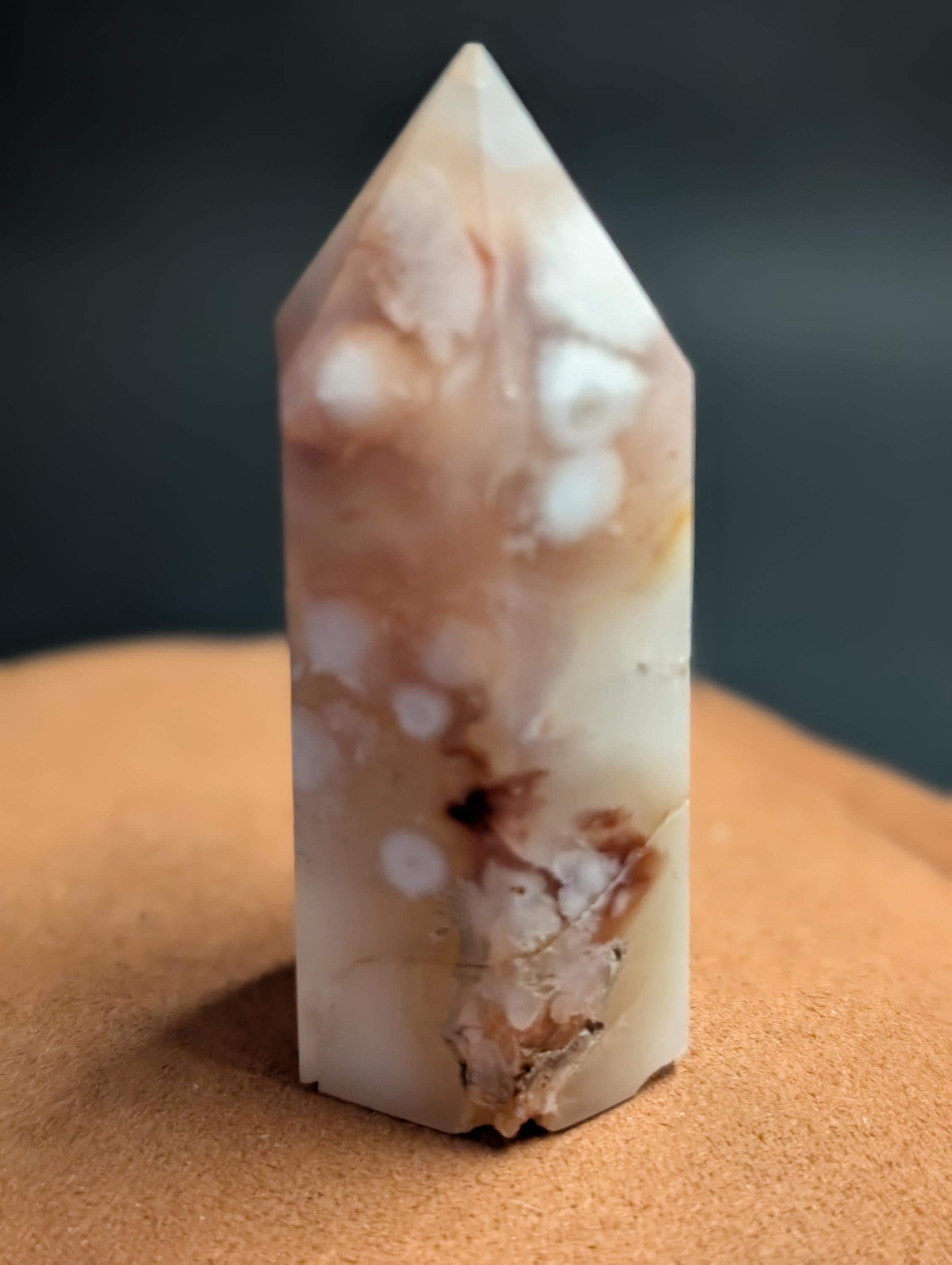 Flower Agate – Madagascar – Tower by Sacred Alchemy Studios
