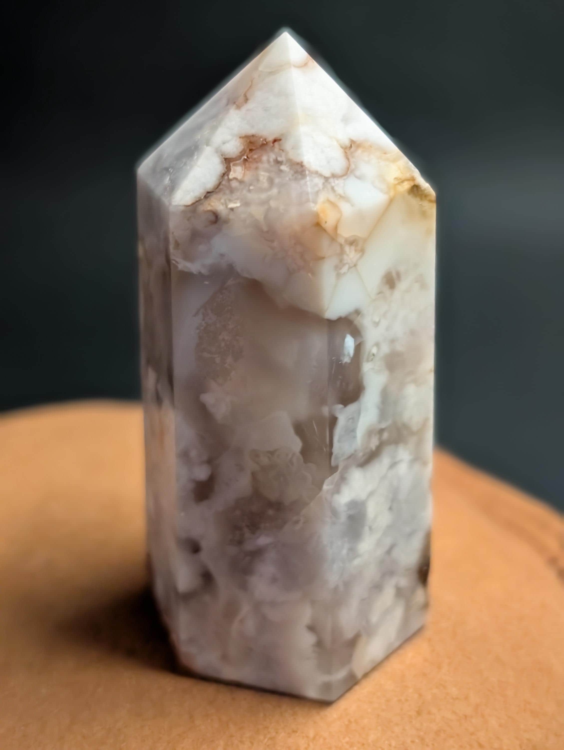 Flower Agate – Madagascar – Tower by Sacred Alchemy Studios