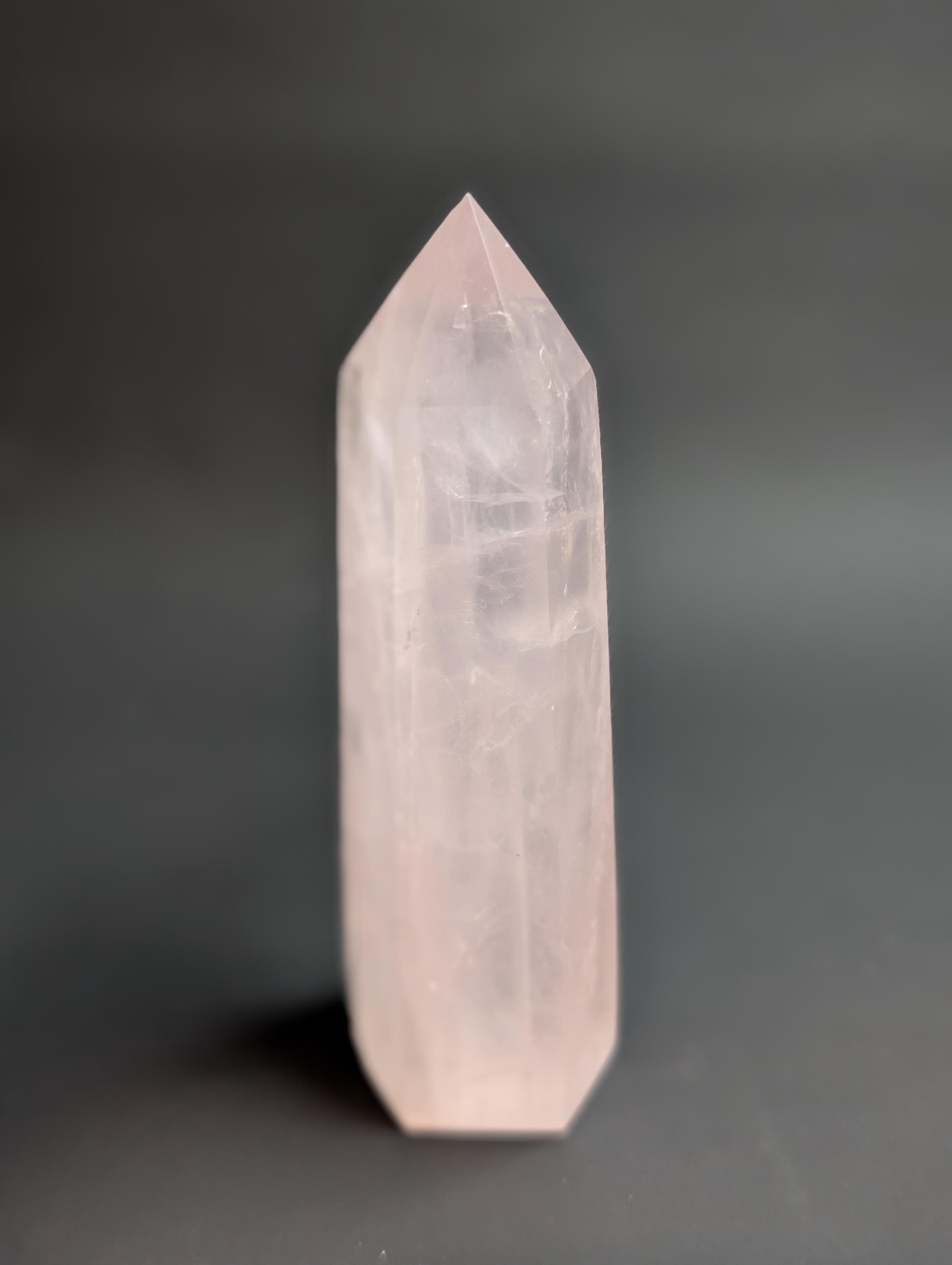 Rose Quartz Tower – Sourced from Namibia by Sacred Alchemy Studios