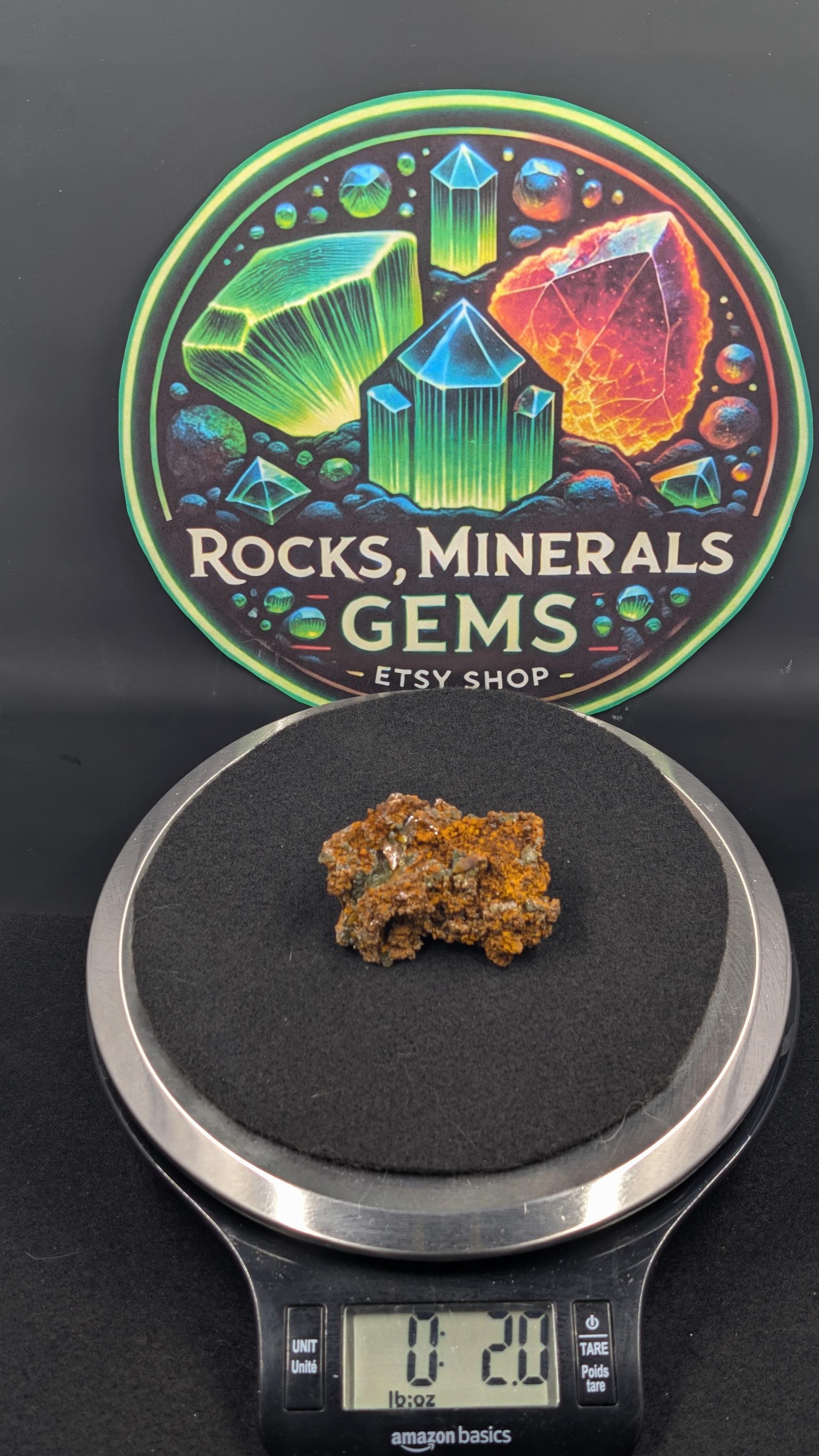 Wulfenite - Durango, Mexico – Ojuela Mine, Mapimí – Vintage Collection Piece - Rare UV Wulfenite by Sacred Alchemy Studios