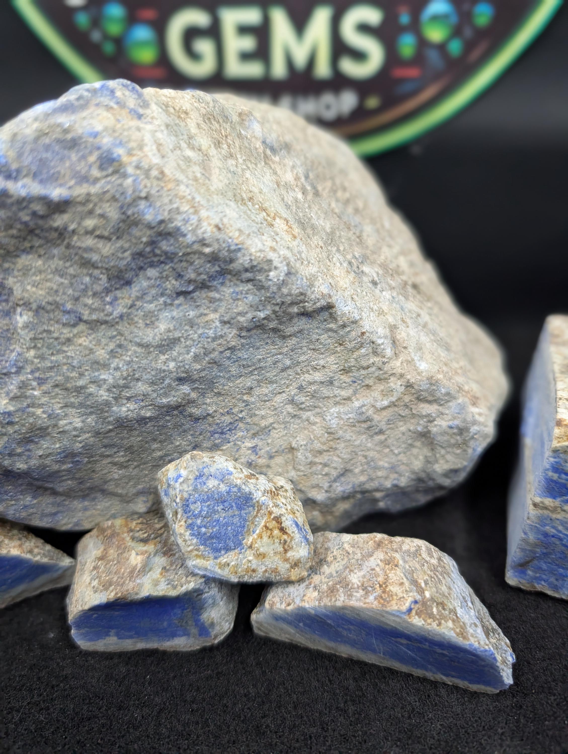 Lapis Lazuli – Afghanistan – Sar-e-Sang Mine - 450g by Sacred Alchemy Studios