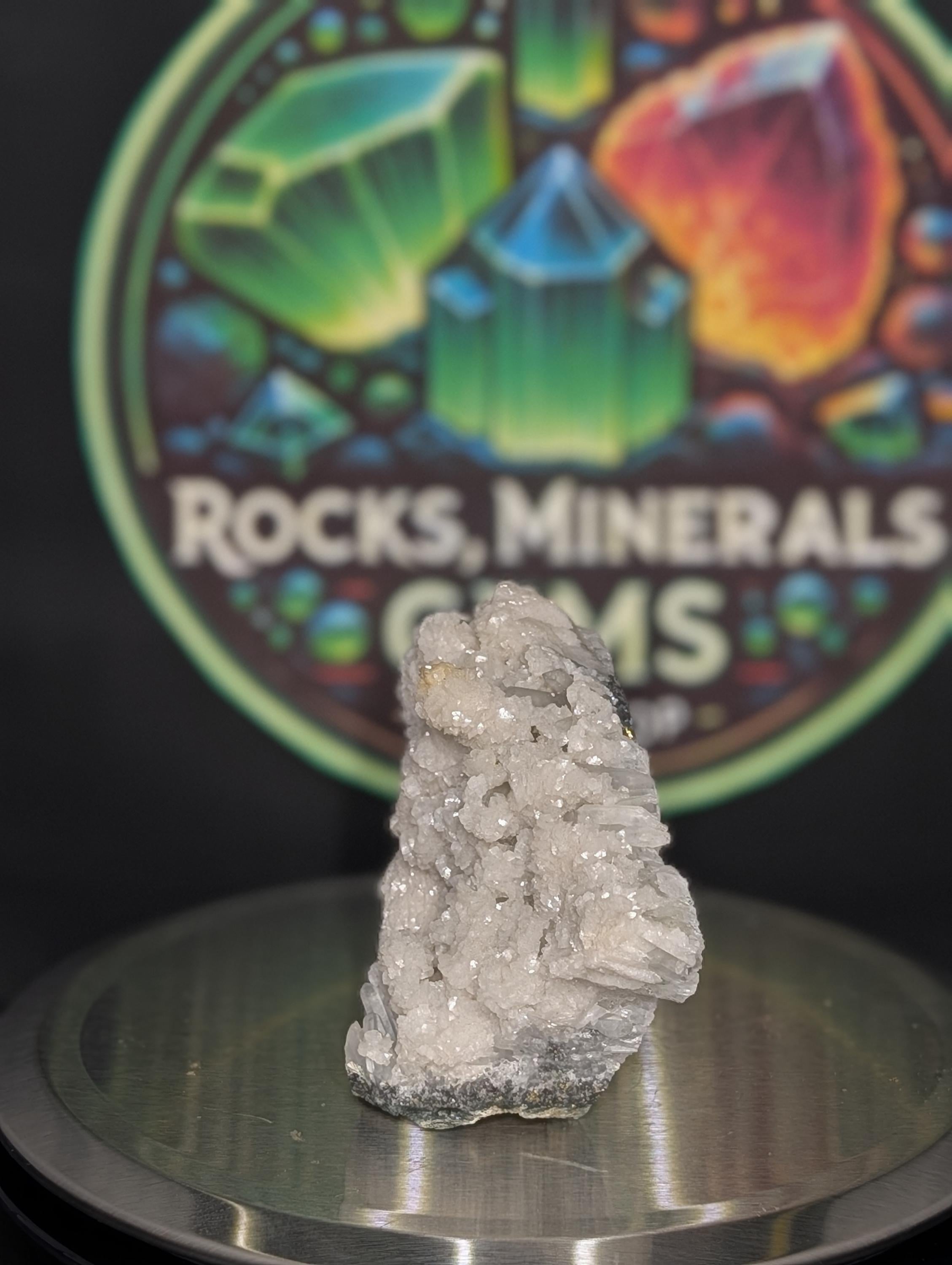 Quartz - Pseudomorph After Calcite – Boldut Mine, Cavnic, Maramures, Romania by Sacred Alchemy Studios