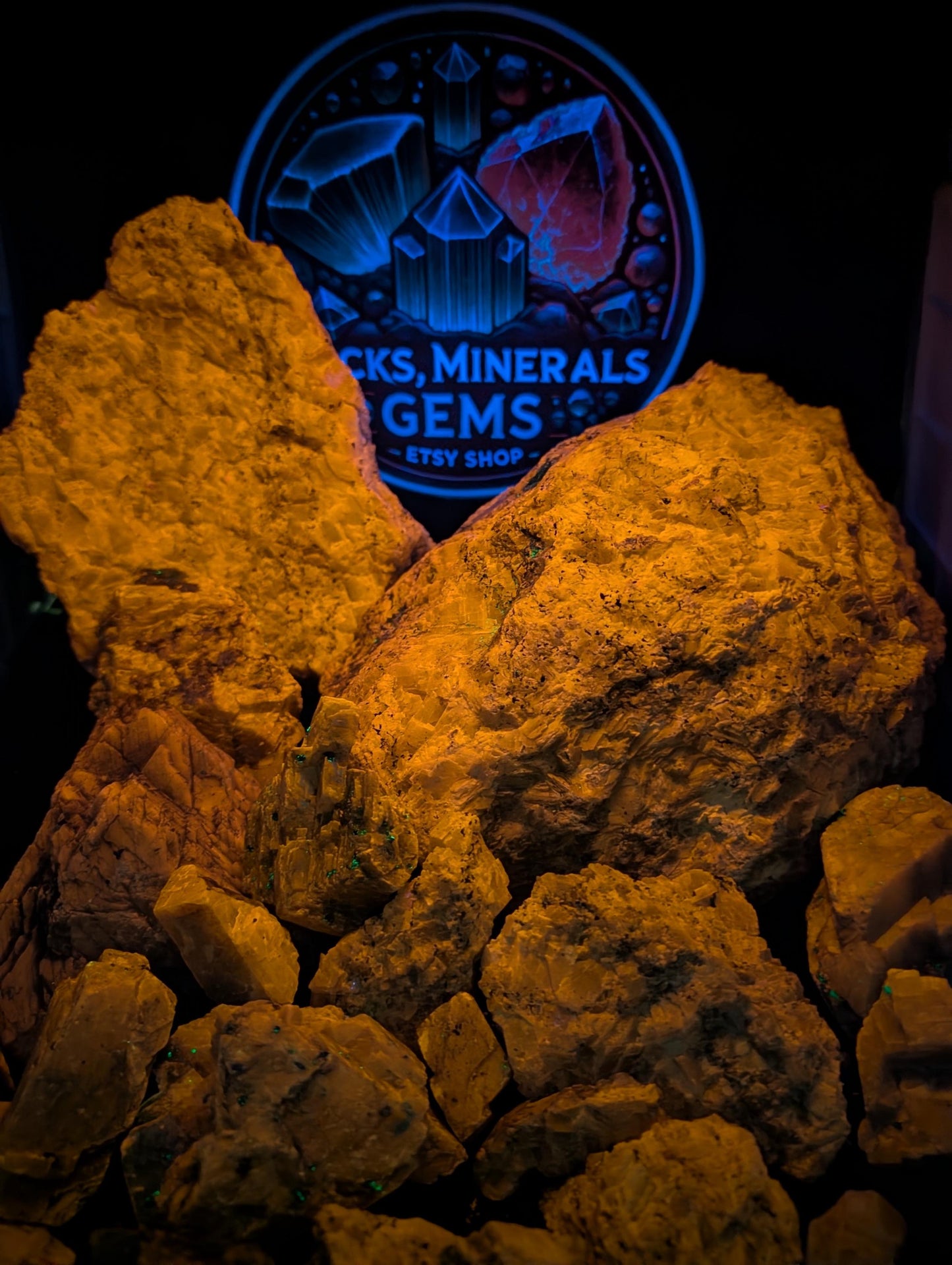 Calcite - Franklin, NJ - Calcite Only- 450g