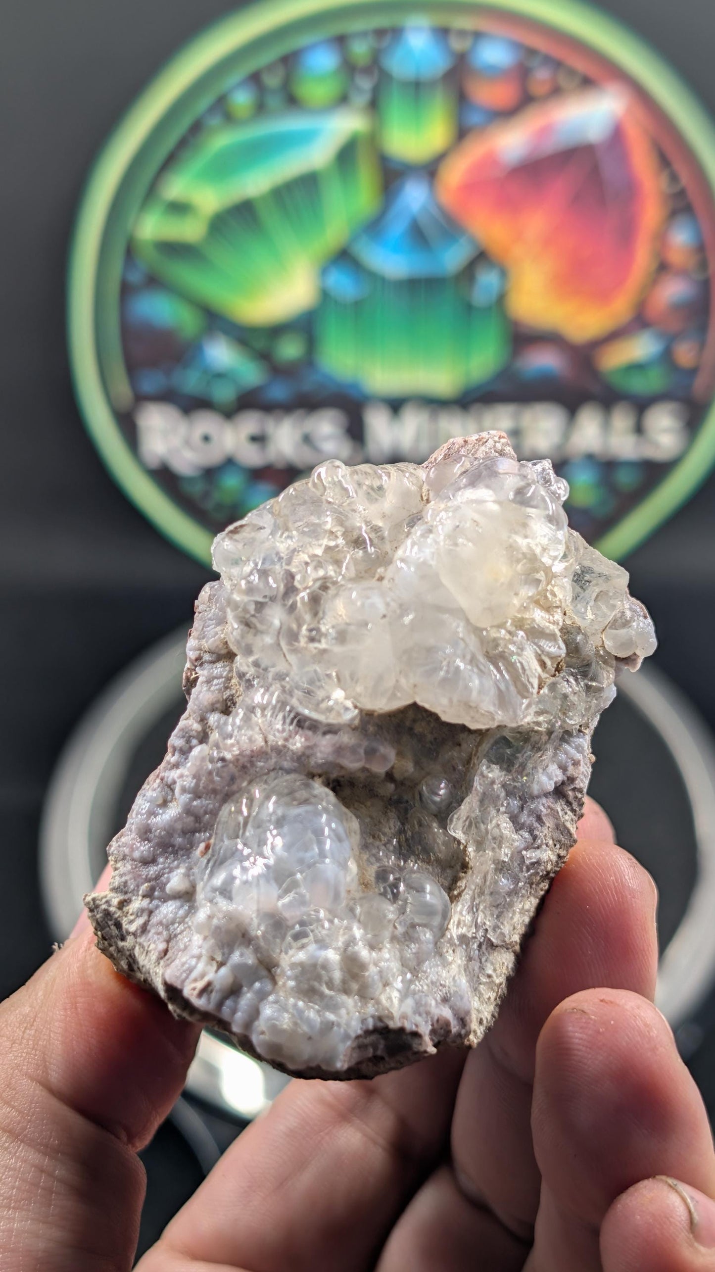 Hyalite Opal - Mexico - San Felipe - UV