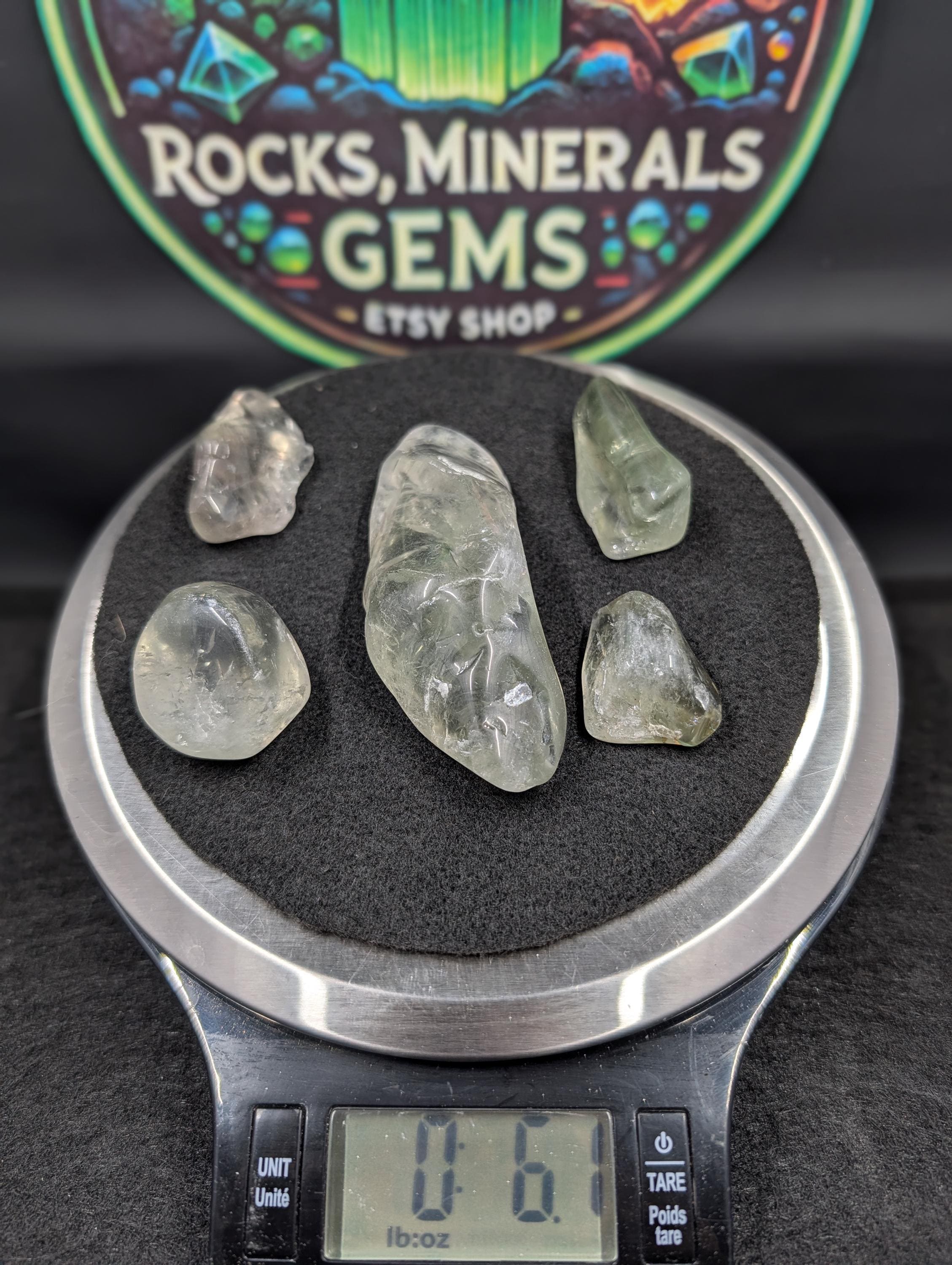 Prasiolite – Brazil – Montezuma, Minas Gerais – 1 pc by Sacred Alchemy Studios