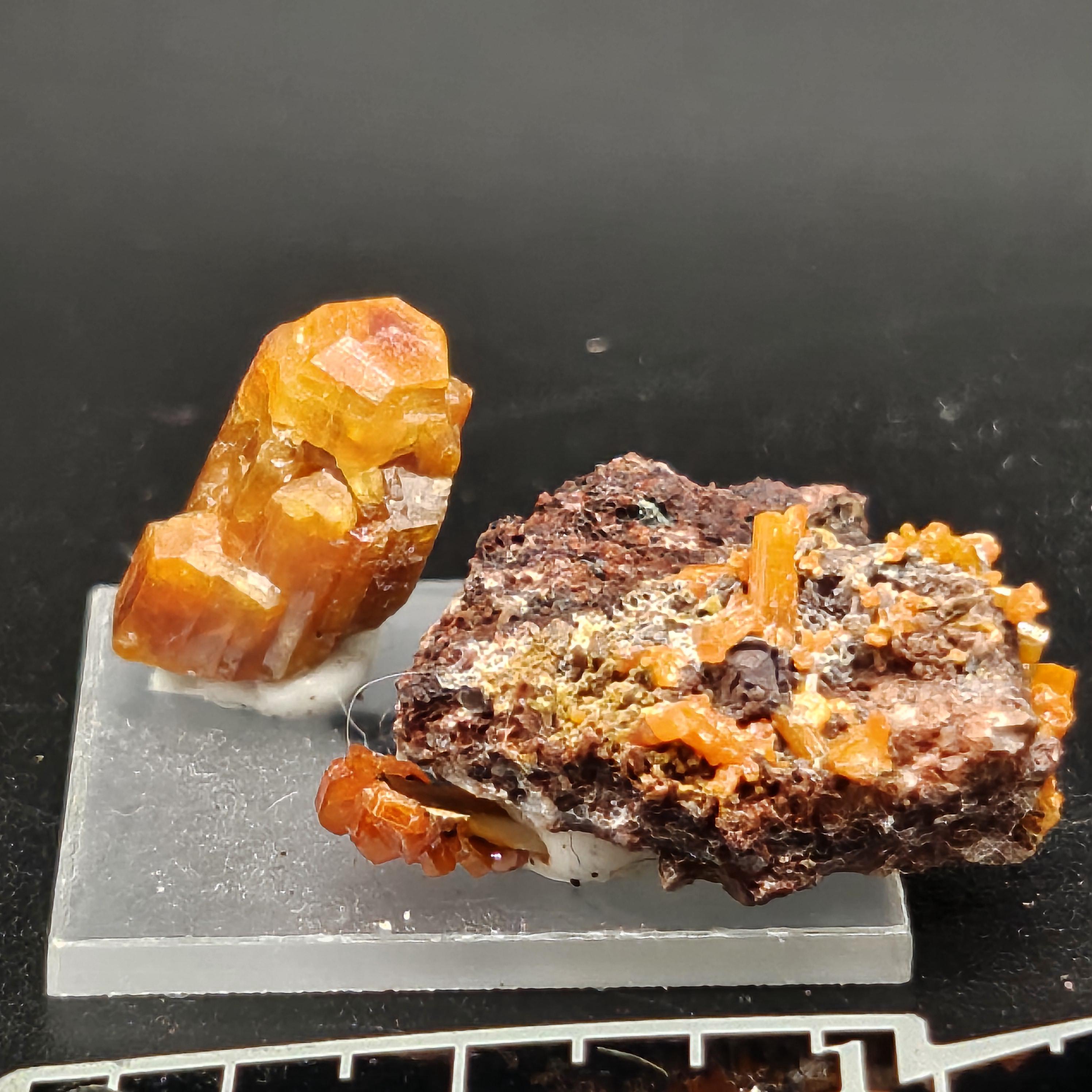 Vanadinite - Morroco - Mibladen by Sacred Alchemy Studios