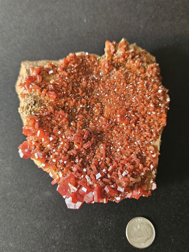 Vanadinite - Morocco - Mibladen - Extra-Large – Museum-Grade - 289 grams