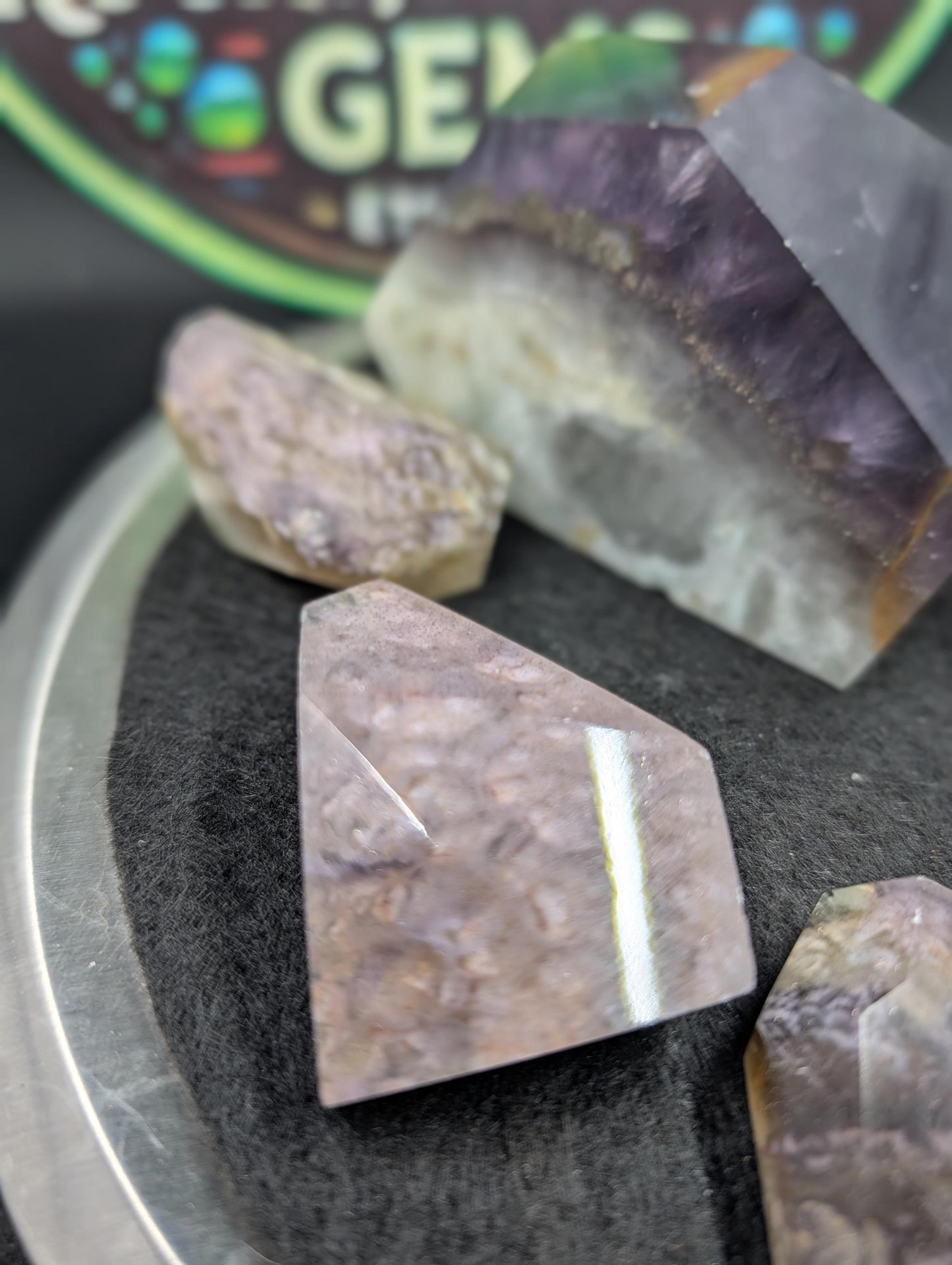 Fluorite - Phantom Fluorite - From Xianghualing Mines, China - 1 piece by Sacred Alchemy Studios
