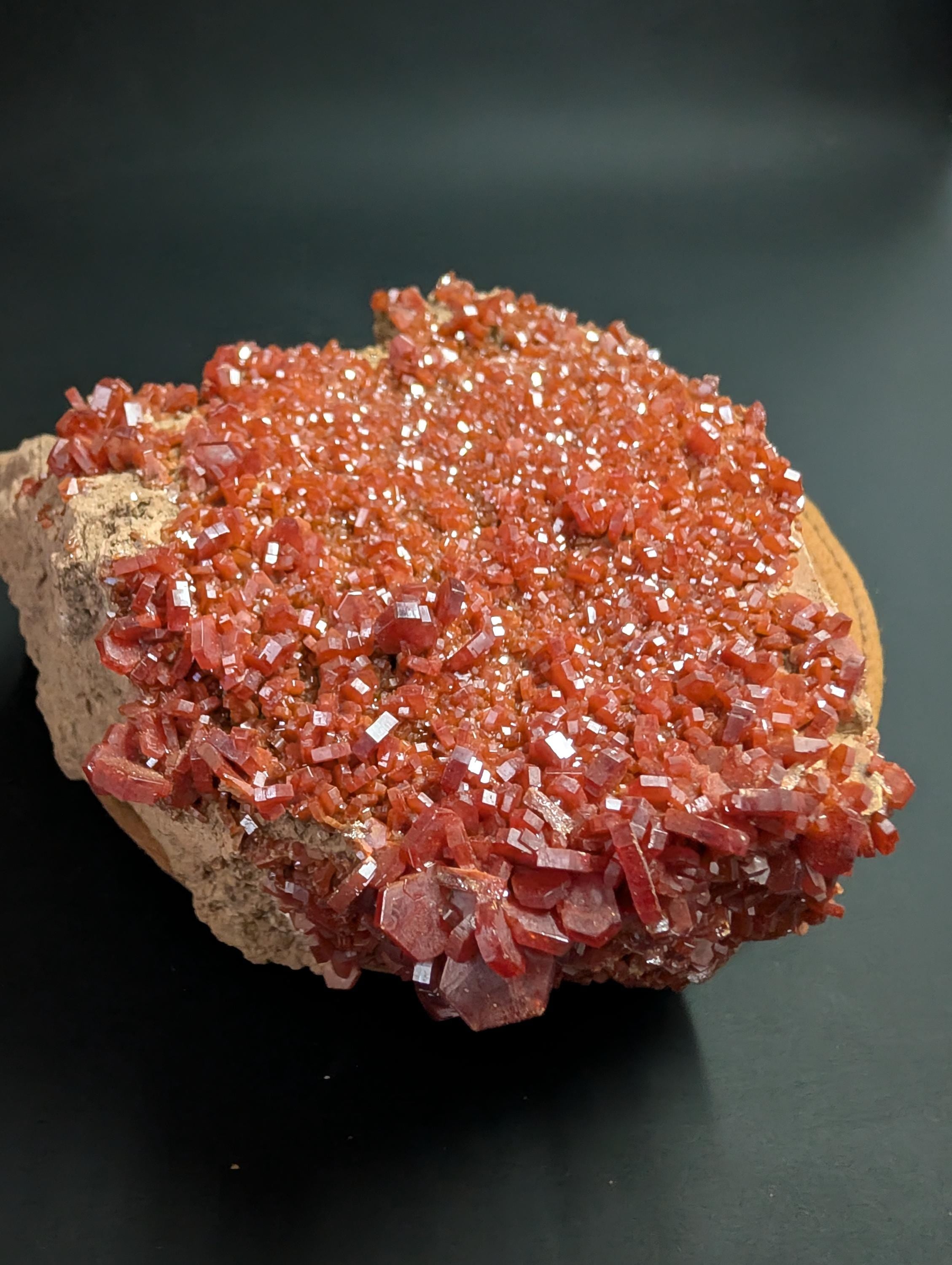 Vanadinite - Morocco - Mibladen - Extra-Large – Museum-Grade - 289 grams by Sacred Alchemy Studios