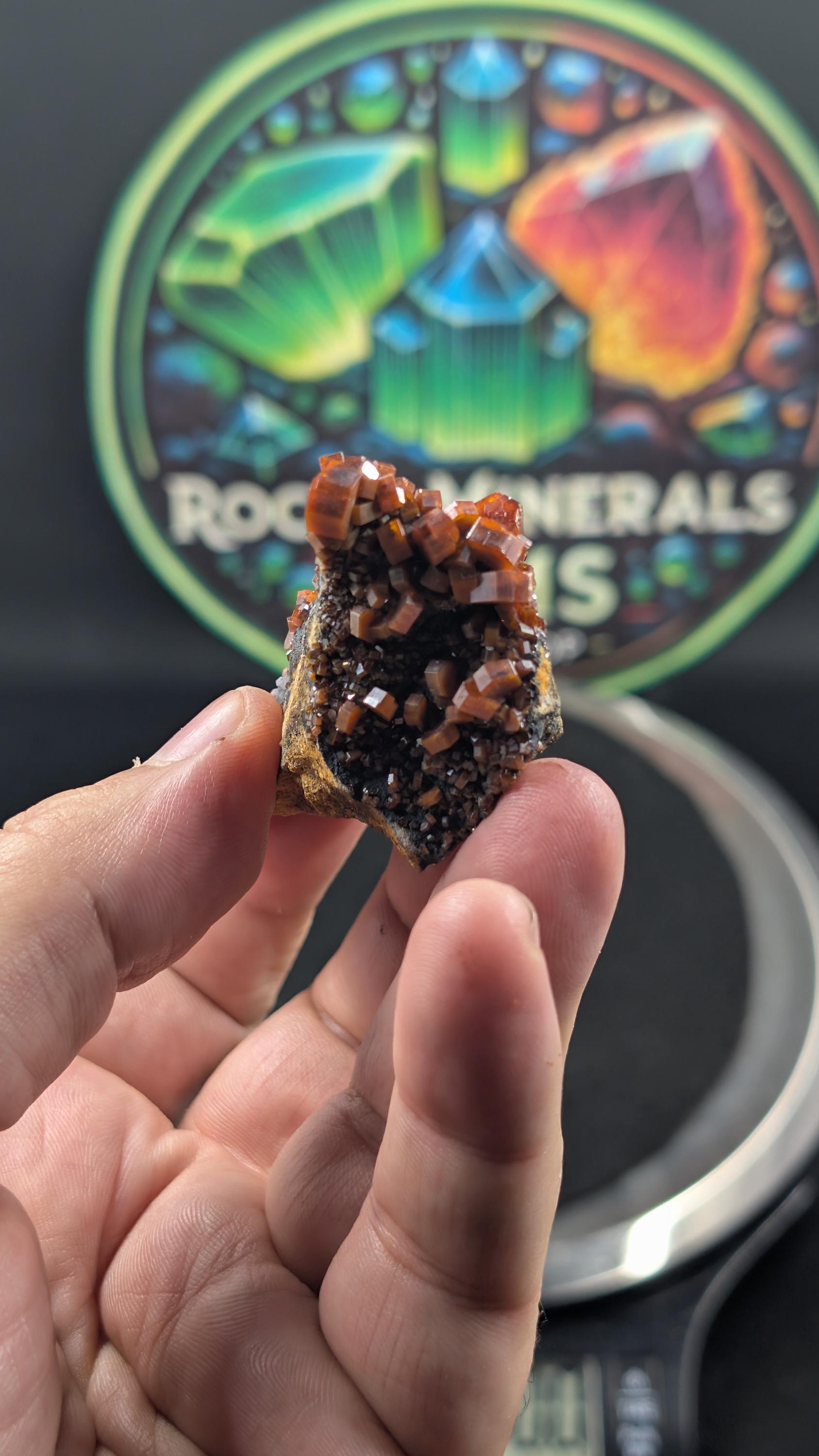 Vanadinite - Morocco - Mibladen by Sacred Alchemy Studios