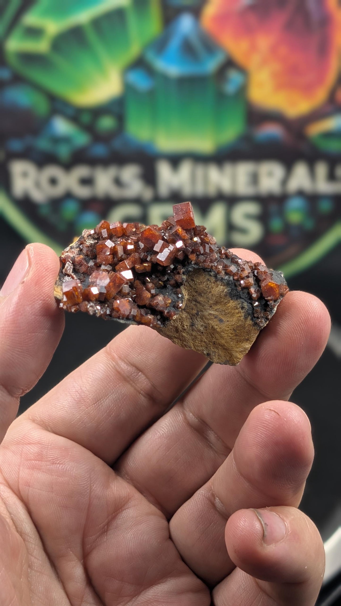 Vanadinite - Morocco - Mibladen