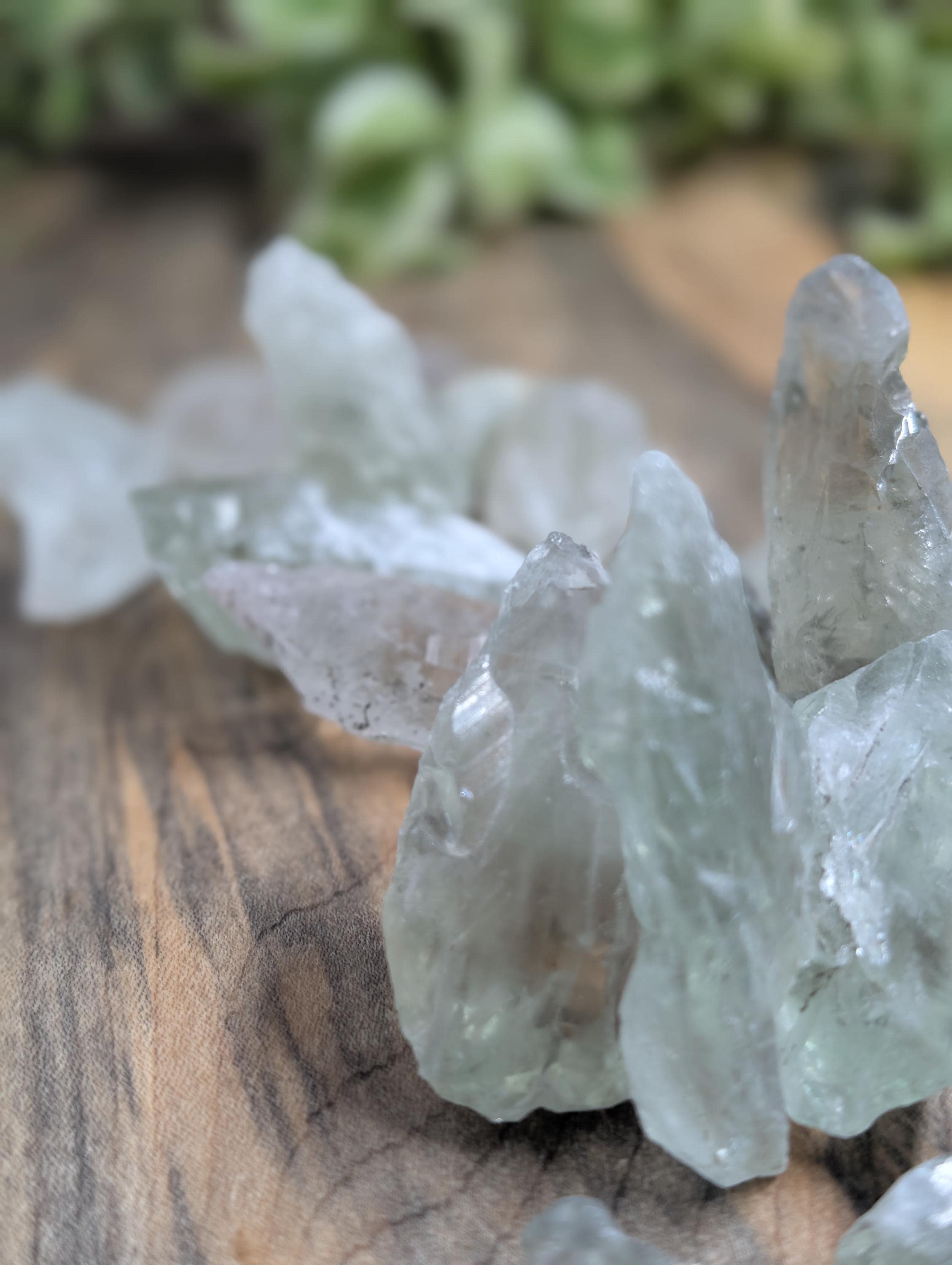 Prasiolite – Minas Gerais, Brazil – Rough Form – Top-Quality Clarity - 50 G by Sacred Alchemy Studios