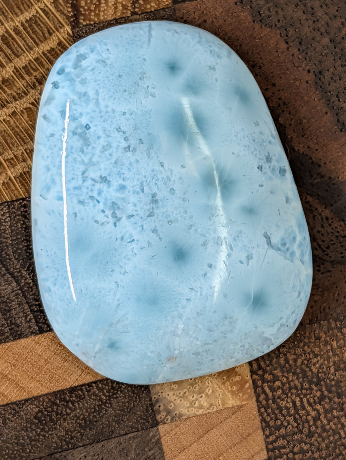 Larimar - Mined in the Dominican Republic - Cabochon - Top Grade AAA Quality