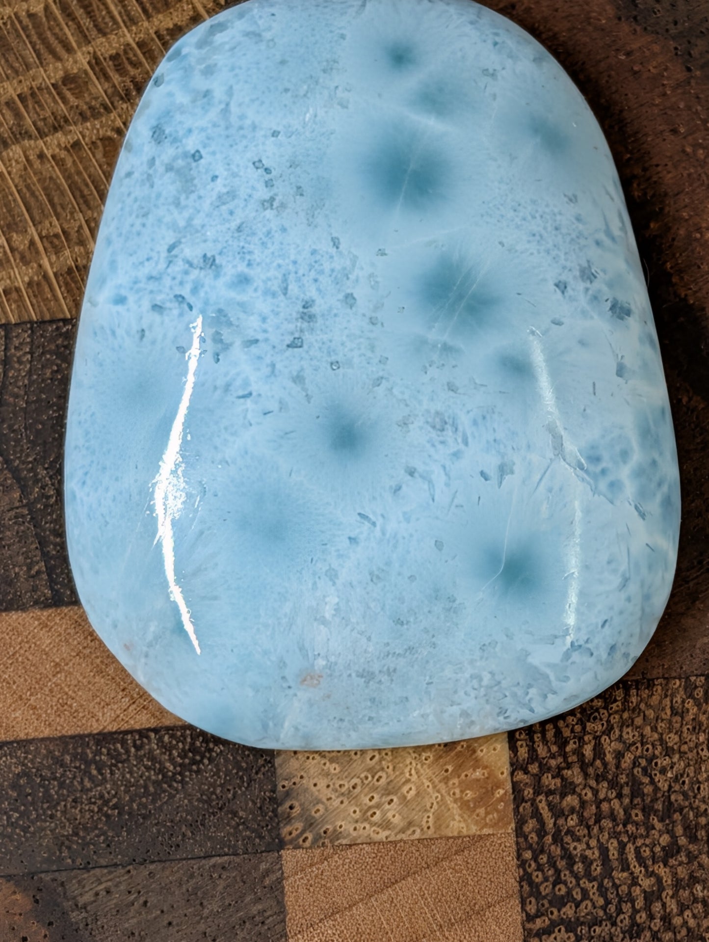 Larimar - Mined in the Dominican Republic - Cabochon - Top Grade AAA Quality