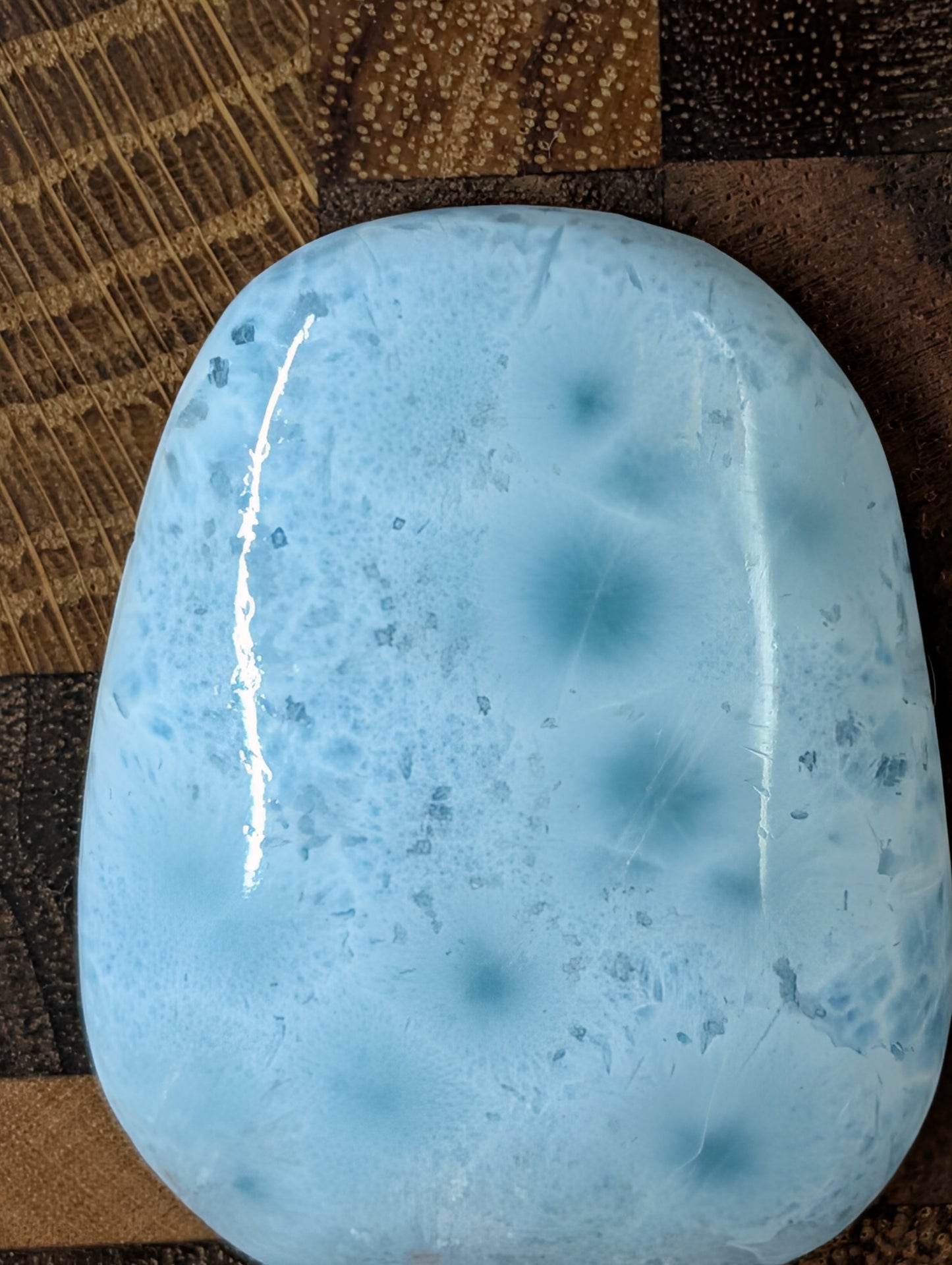 Larimar - Mined in the Dominican Republic - Cabochon - Top Grade AAA Quality