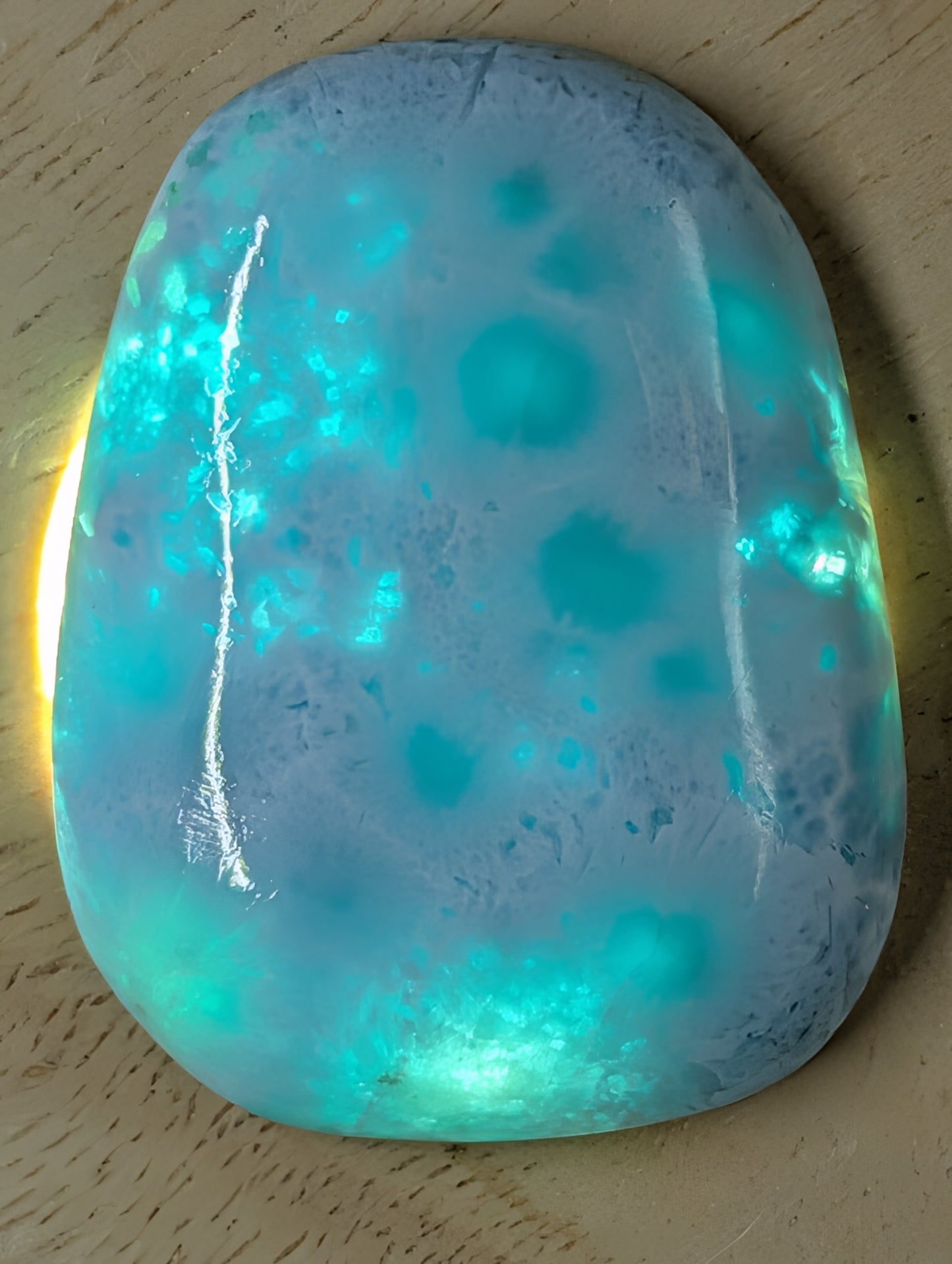 Larimar - Mined in the Dominican Republic - Cabochon - Top Grade AAA Quality