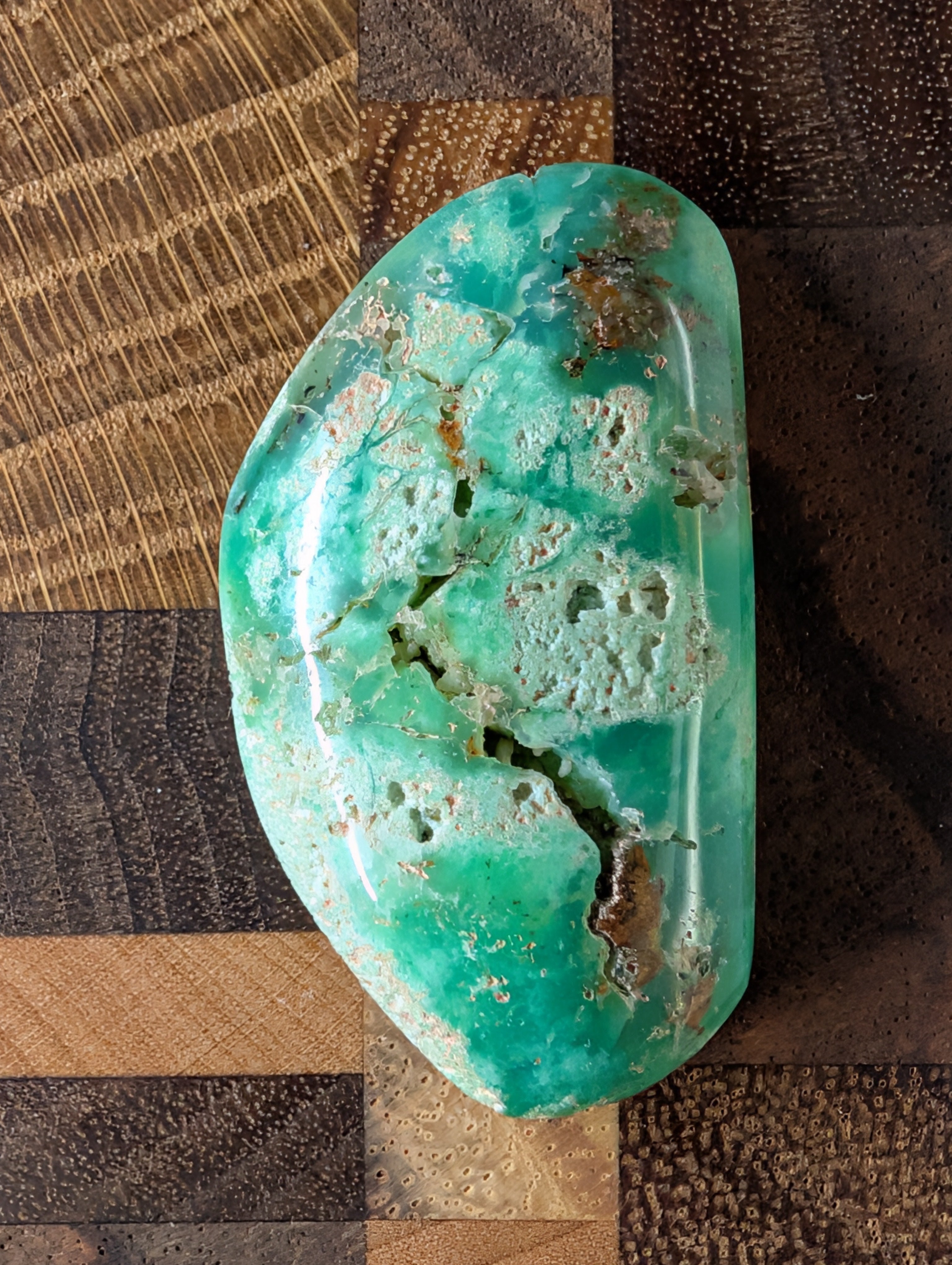 Chrysoprase Cabochon - Tanzania by Sacred Alchemy Studios