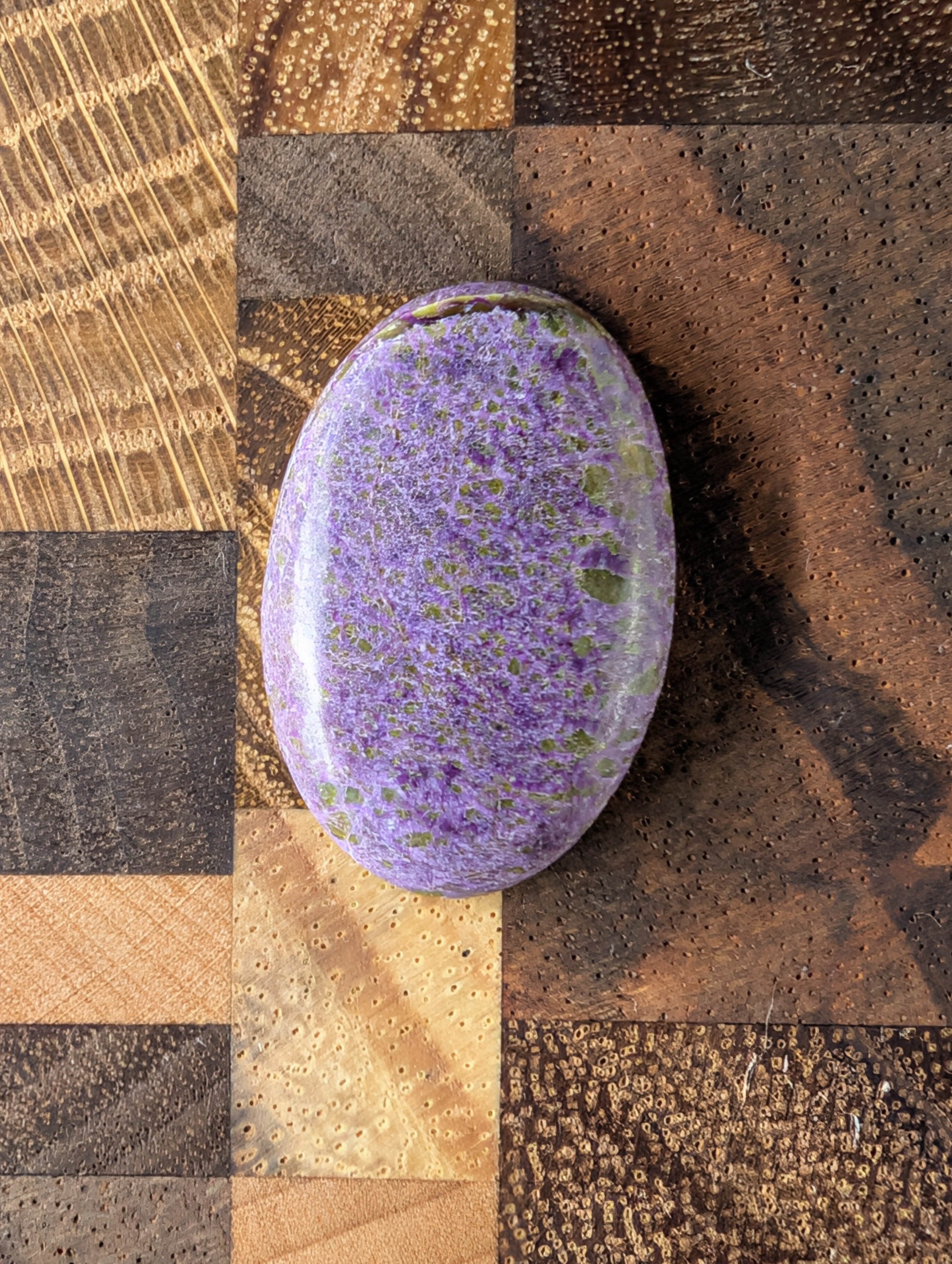 Stichtite Cabochon – Mined in South Africa – Cabochon – Vivid Lavender Hue by Sacred Alchemy Studios