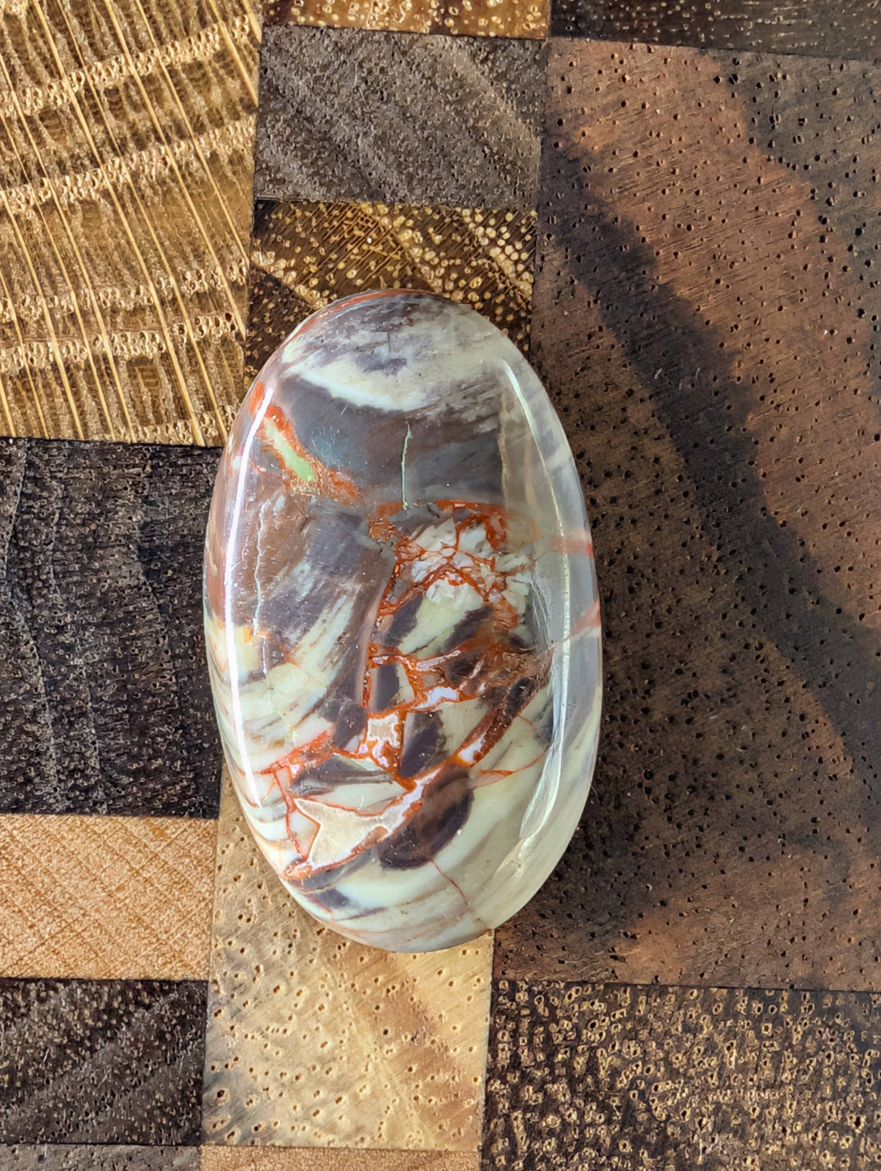Red Creek Jasper Cabochon by Sacred Alchemy Studios